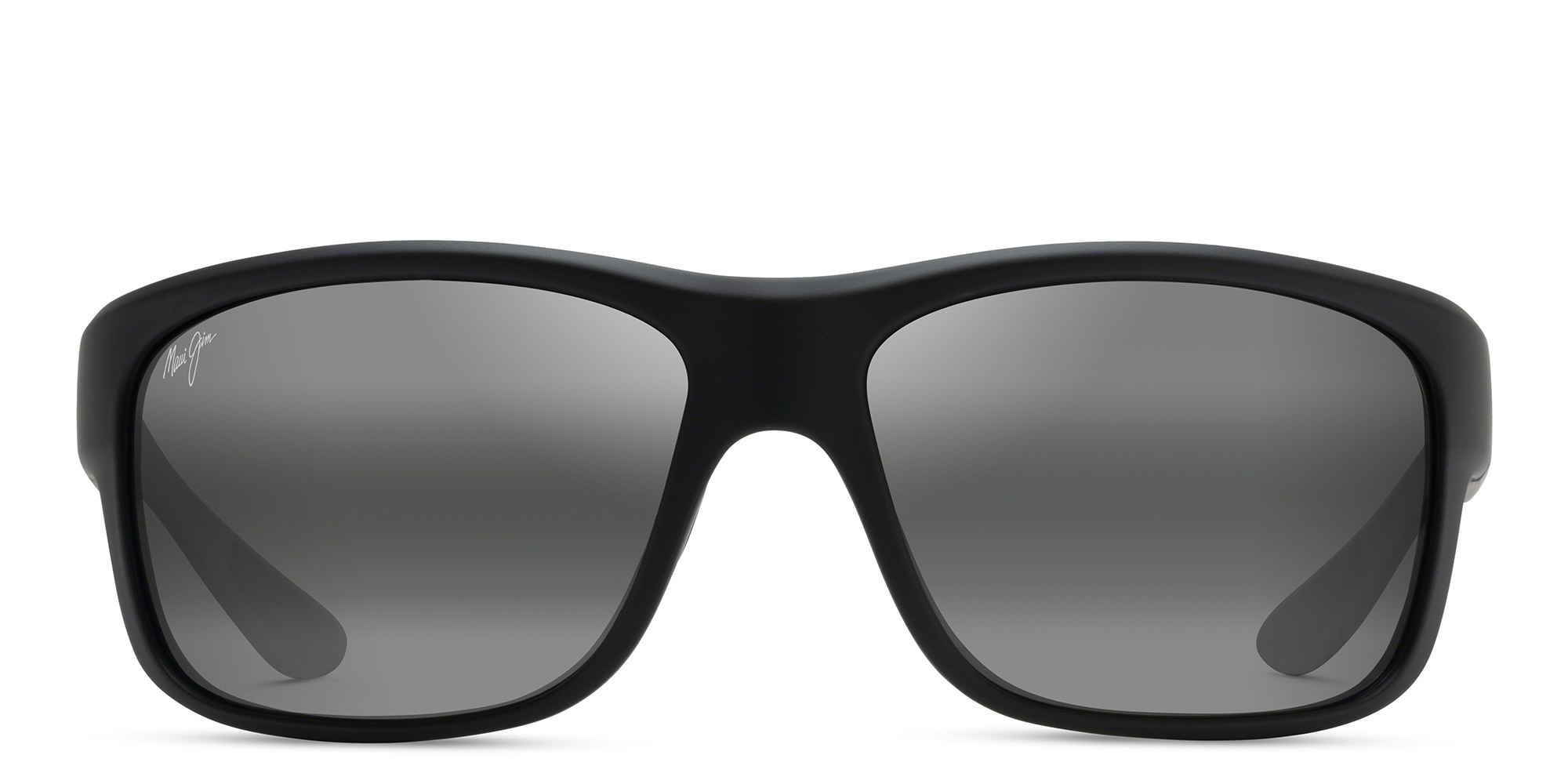 Shop Maui Jim Rectangle Sunglasses in Black online.