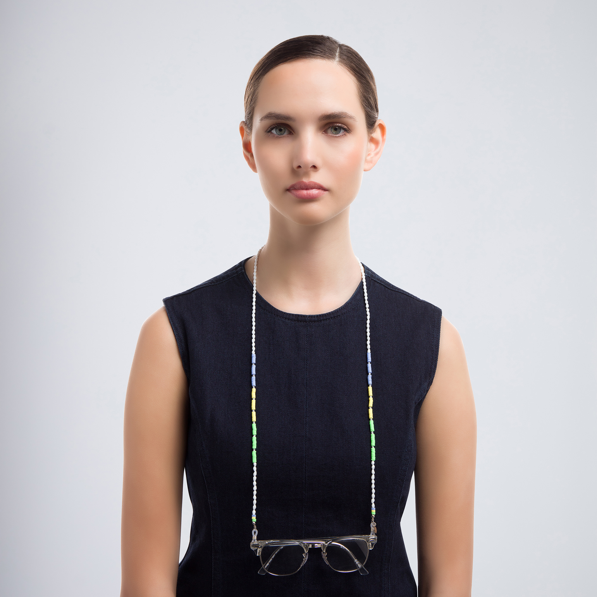 Shop The RICCI DISTRICT Crystals & Polymer Beads Glasses Chain online.