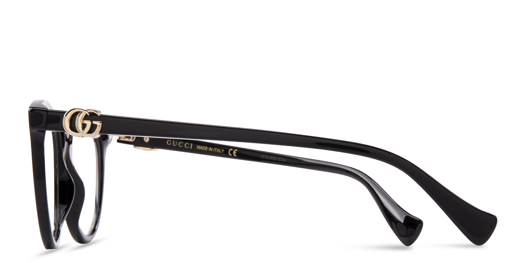 GUCCI GG Cat-Eye Eyeglasses in Havana – Product Photo 2