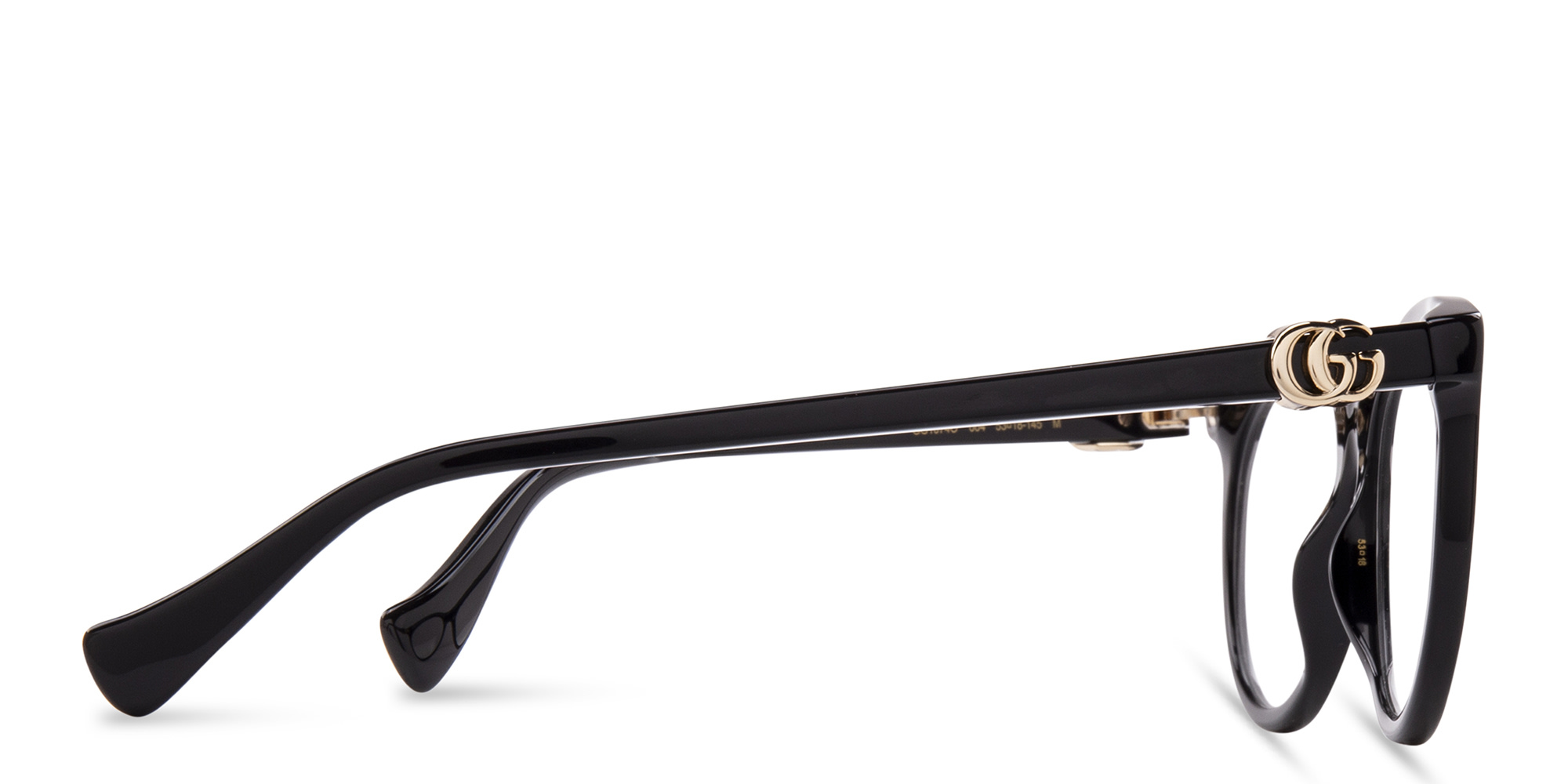GUCCI GG Cat-Eye Eyeglasses in Havana – Product Photo 3