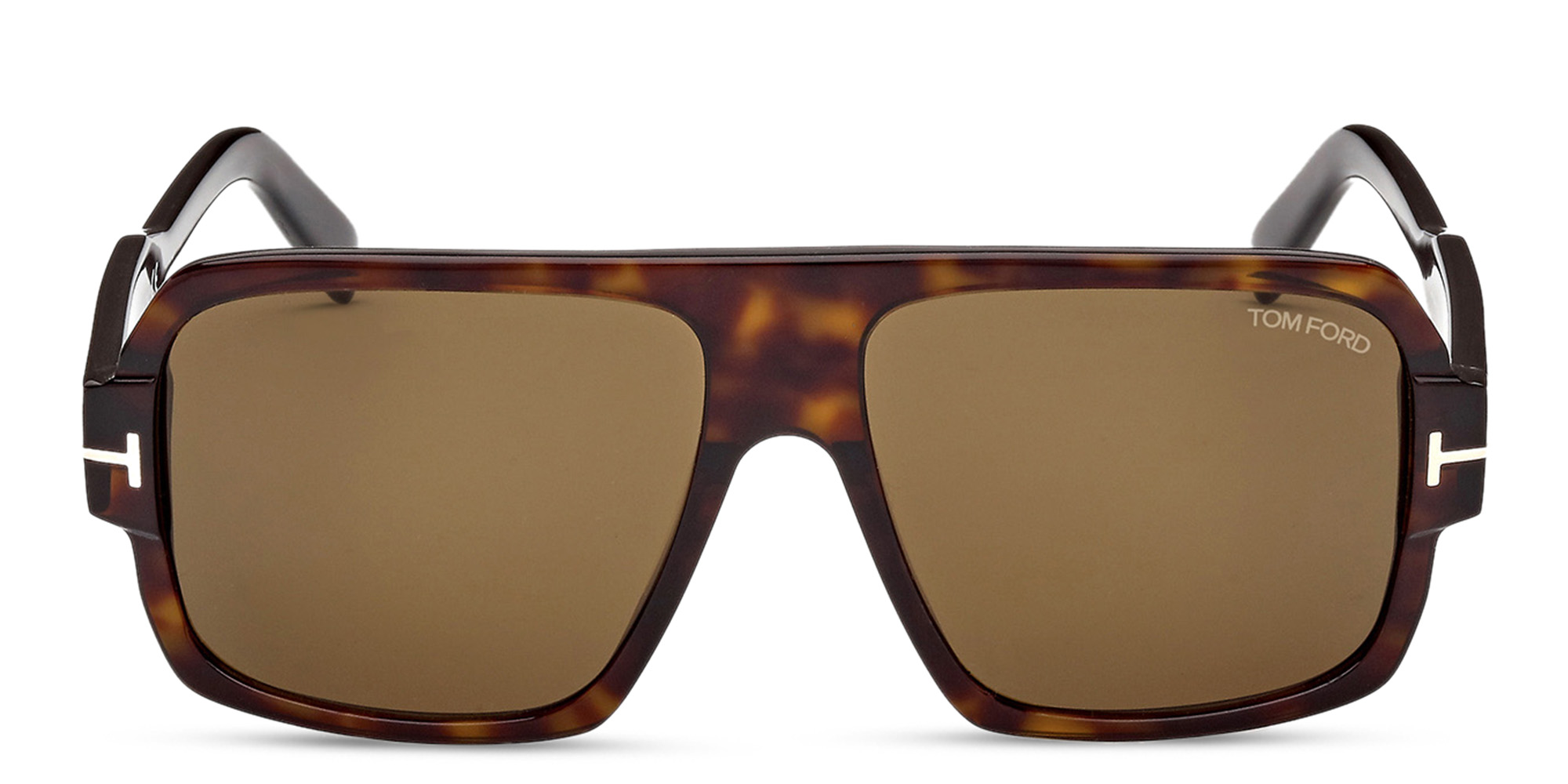 TOM FORD Aviator Sunglasses in Dark Havana – Product Photo 1