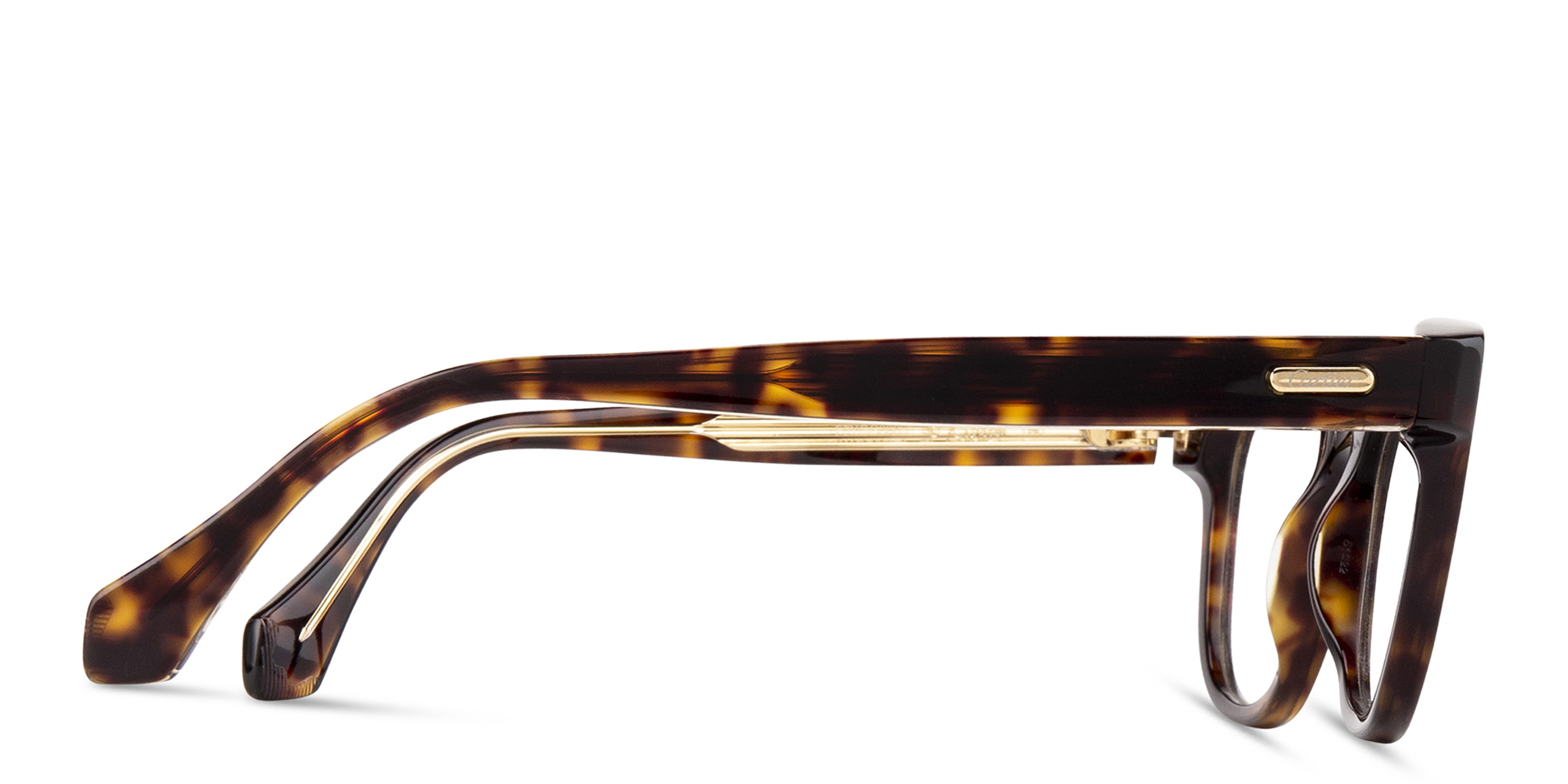 Shop Cartier Signature 'C'de Cartier Square Eyeglasses in Havana online.