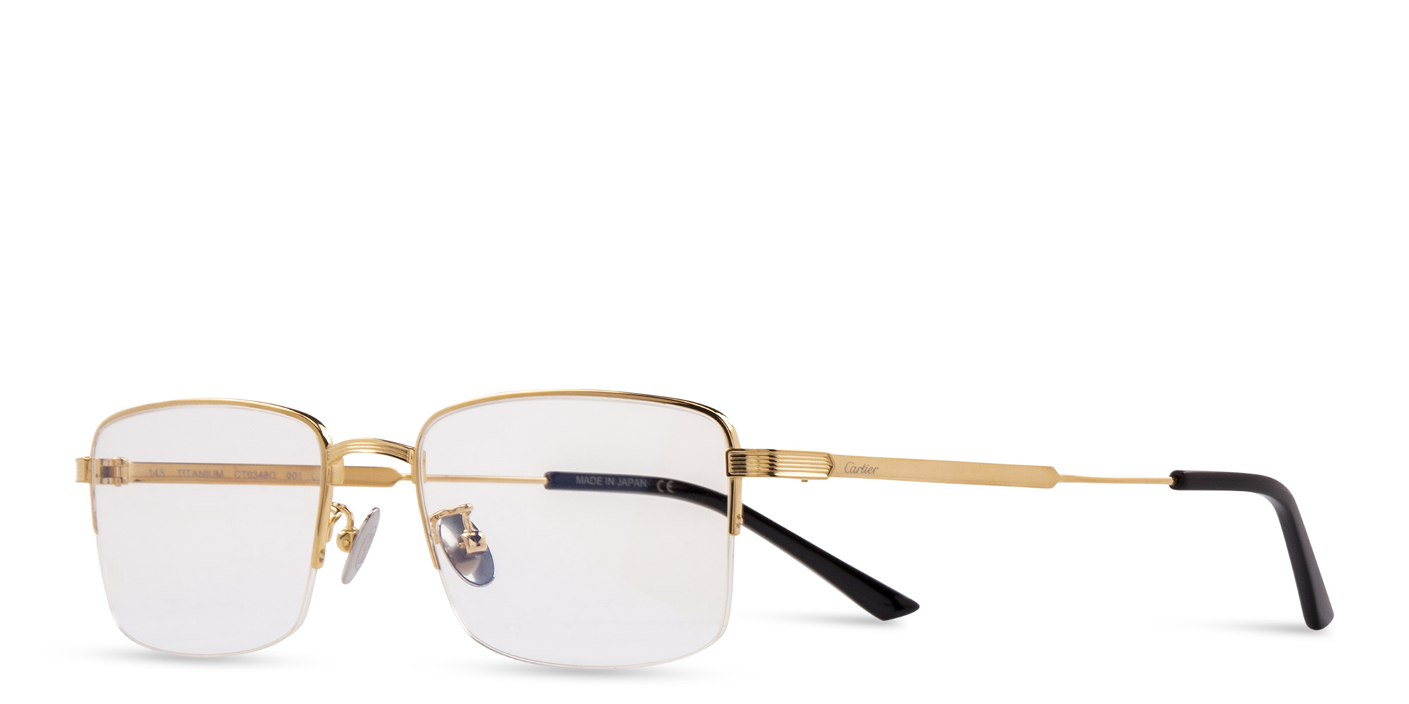 Cartier ct0103o metal mens eyeglasses sale
