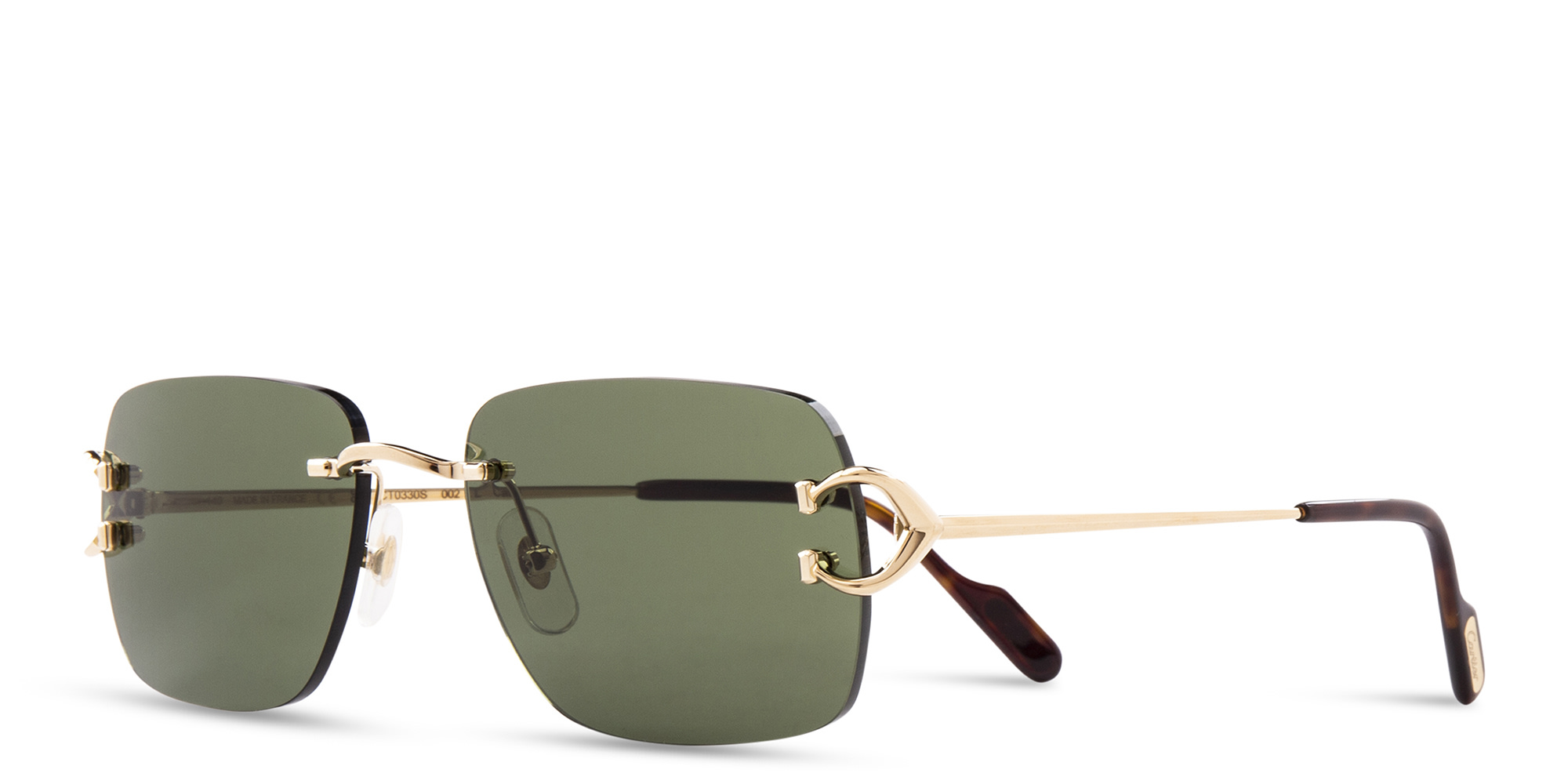 Rimless sunglasses cartier new arrivals