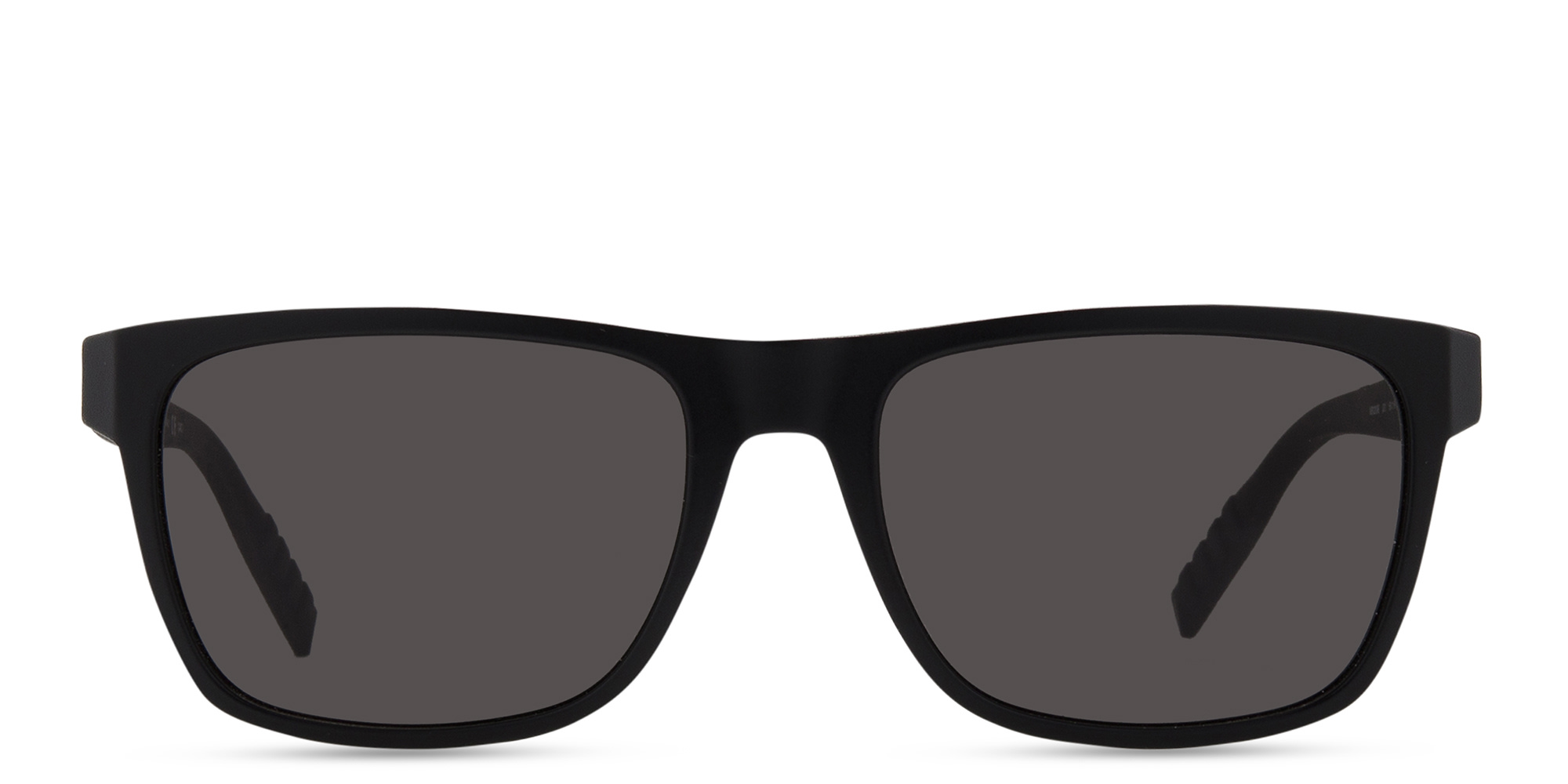 Shop MONTBLANC Rectangle Sunglasses in Black online.