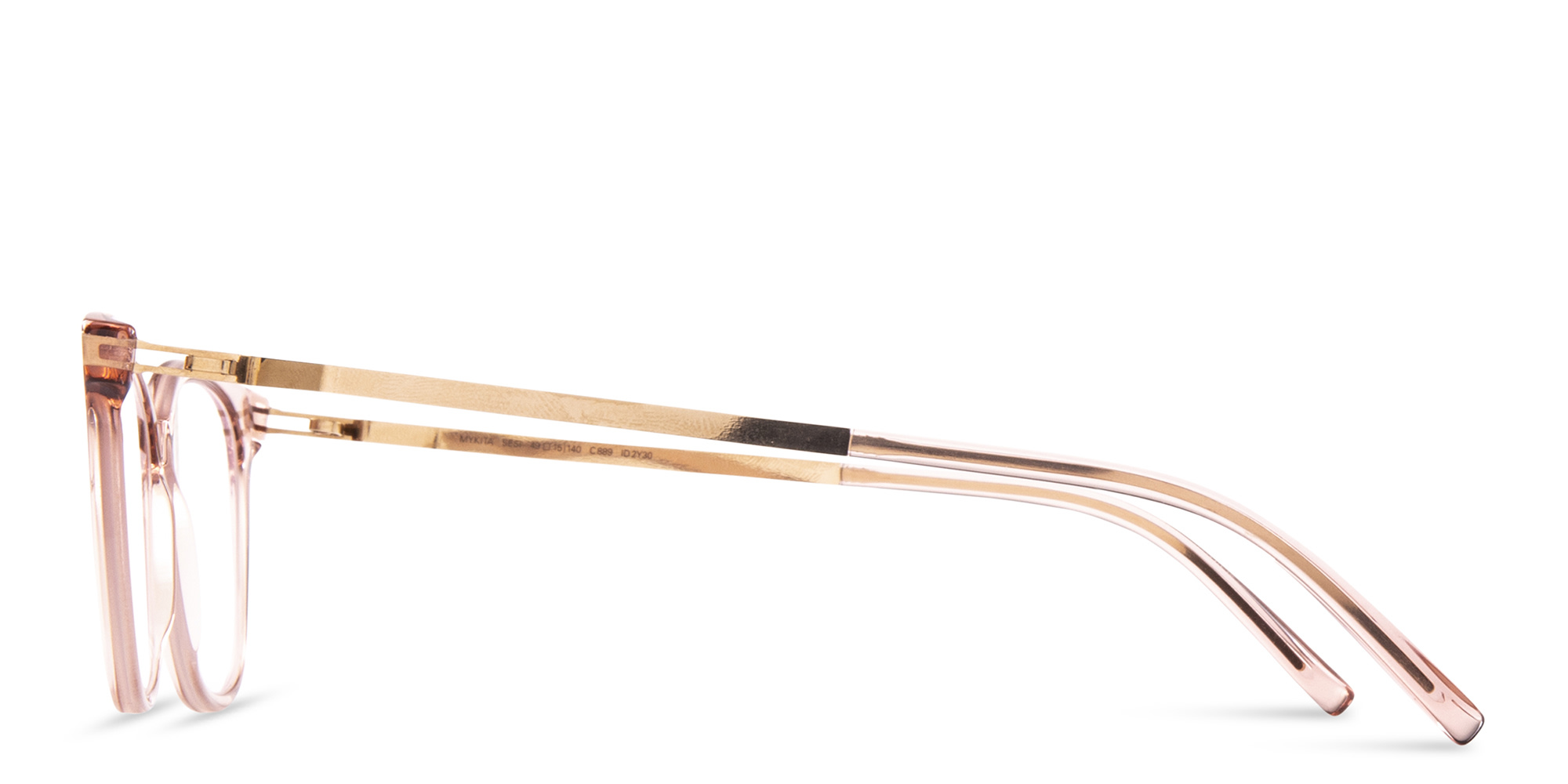 Shop MYKITA Cat-Eye Eyeglasses in Light Pink online.