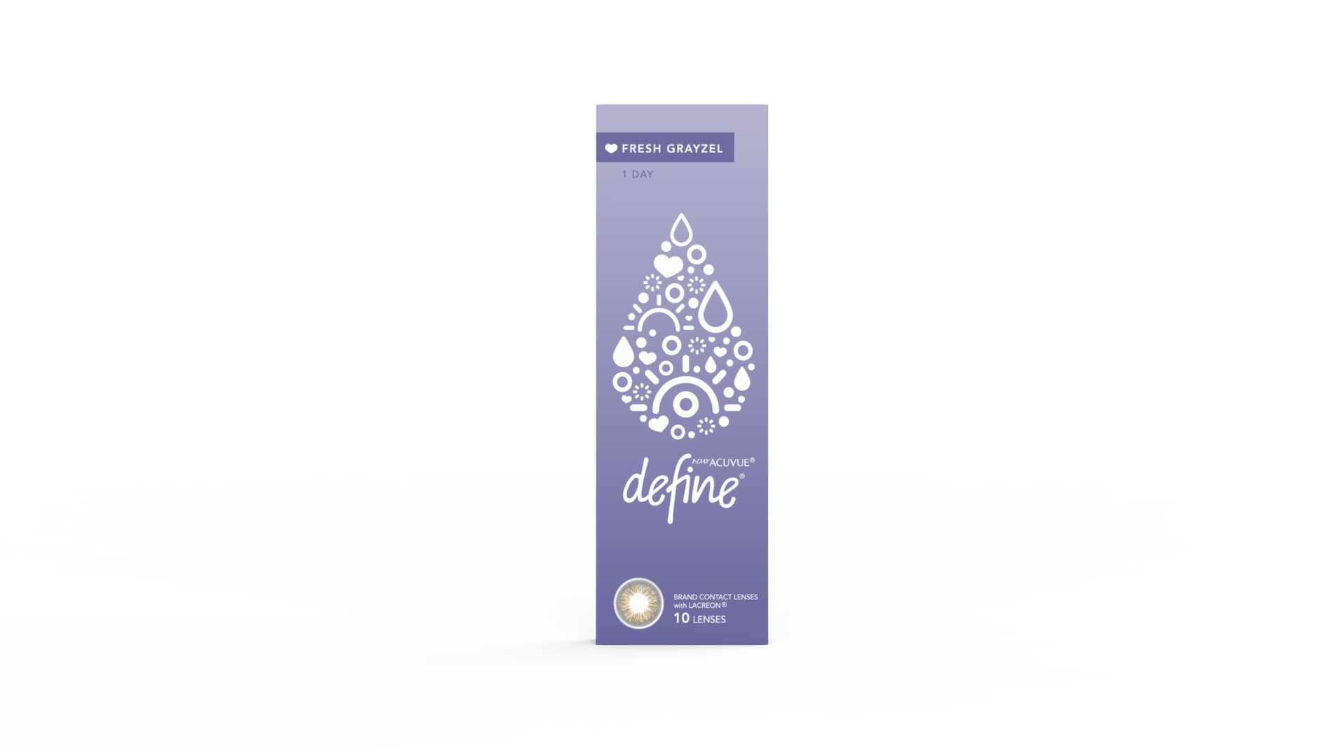 Shop ACUVUE 1-Day  Define Fresh Color Contact Lenses - Grayzel online.