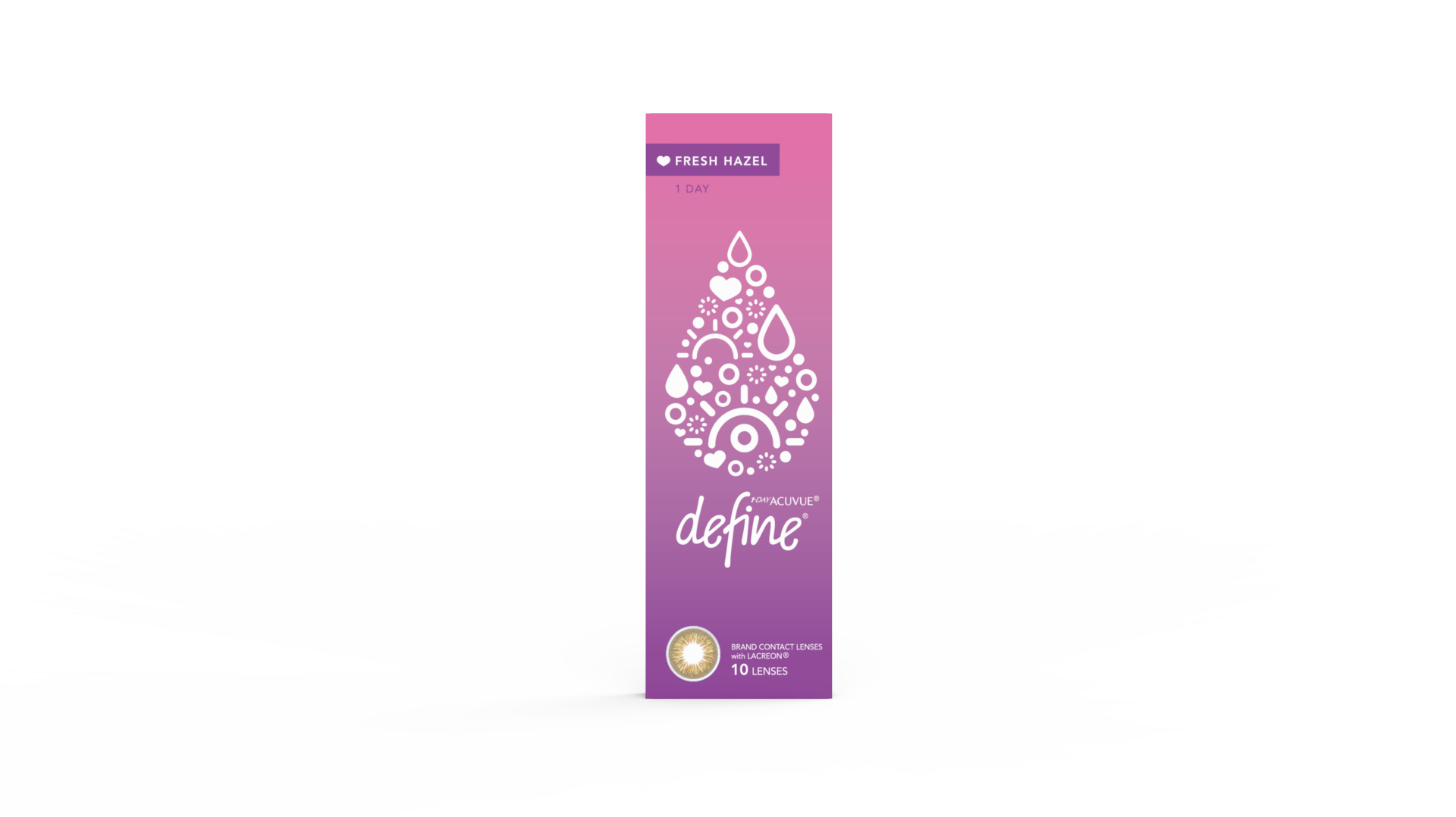 Shop ACUVUE 1-Day  Define Fresh Color Contact Lenses - Hazel online.