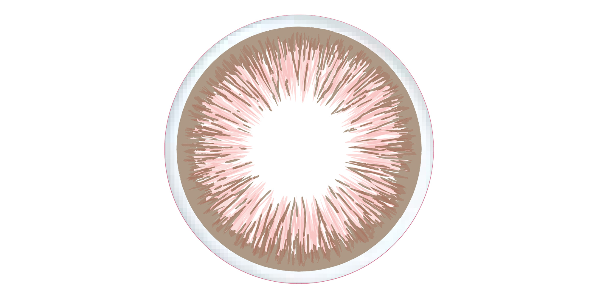 ACUVUE 1-Day Define Fresh Color Contact Lenses - Rose – Product Photo 3