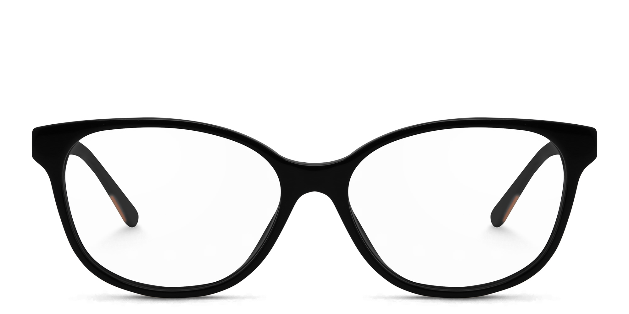 EYE'M Square Eyeglasses in Black – Product Photo 1