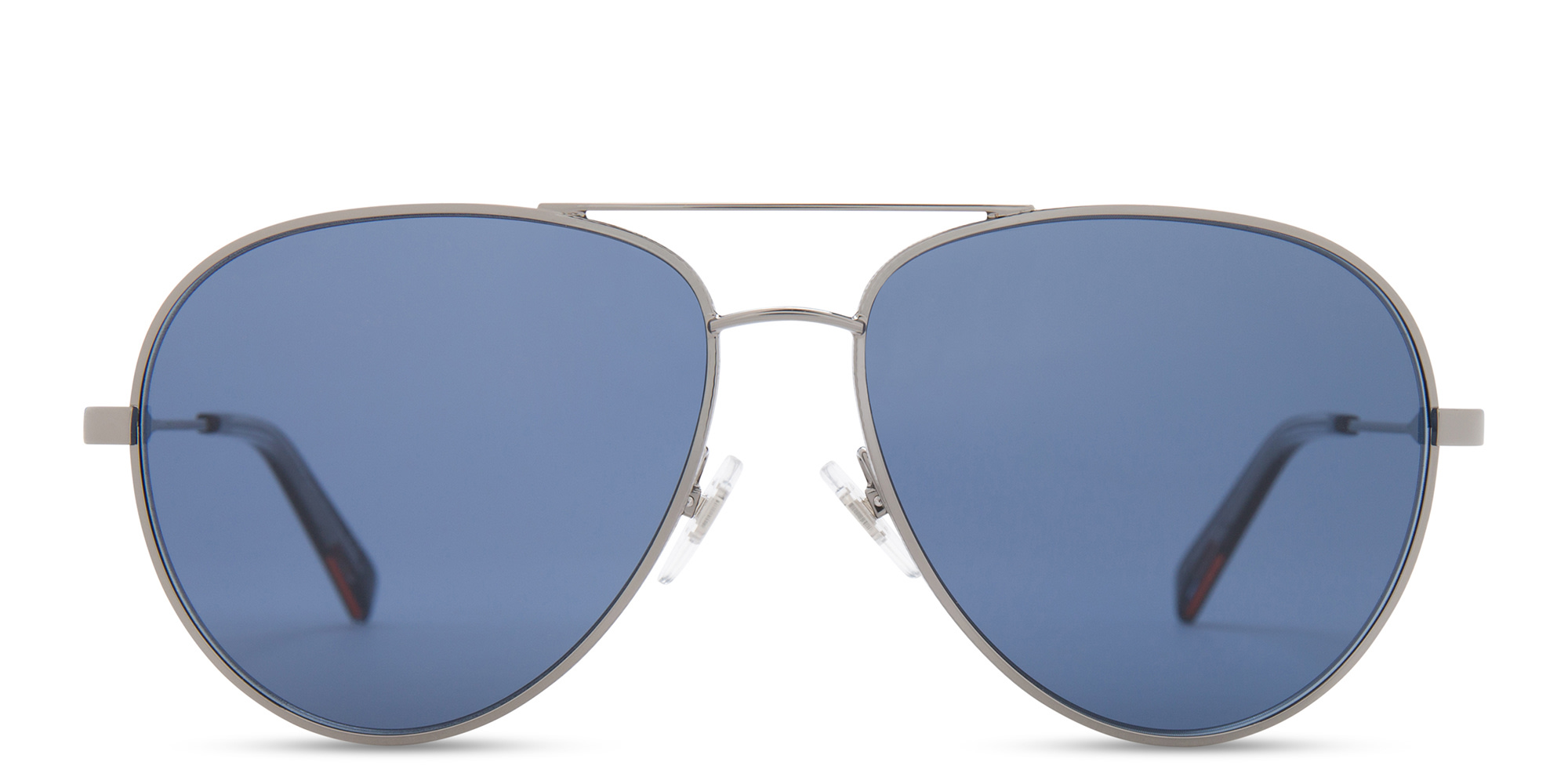 EYE'M Aviator Sunglasses in Silver – Product Photo 1