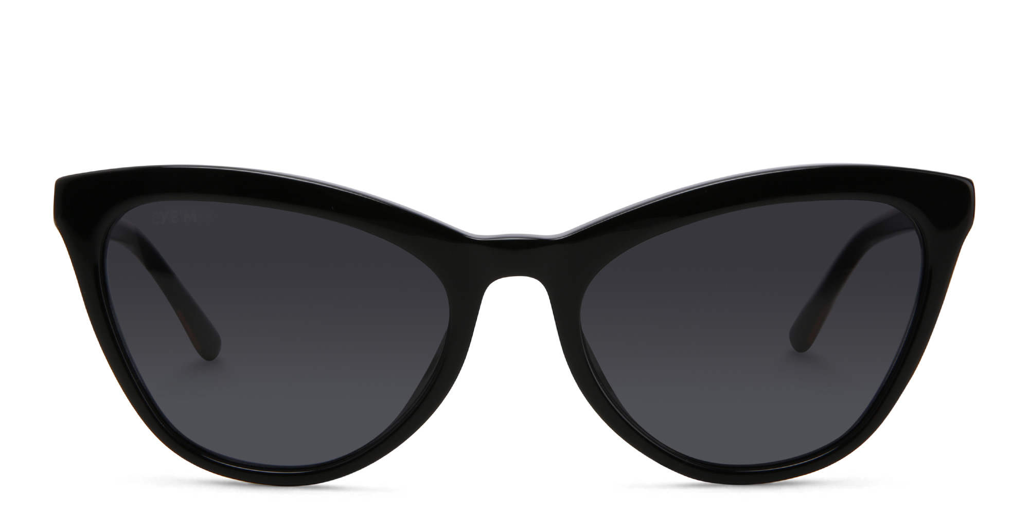 EYE'M Cat Eye Sunglasses in Black & Pink – Product Photo 1