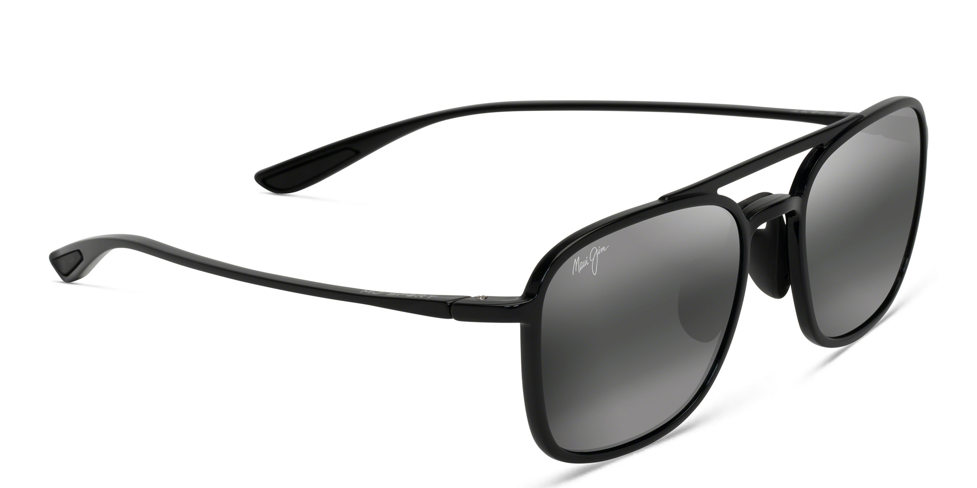 تسوق نظارة شمسية كويكيا بإطار آفياتور للجنسين ماوي جيم بلون أسود أونلاين.