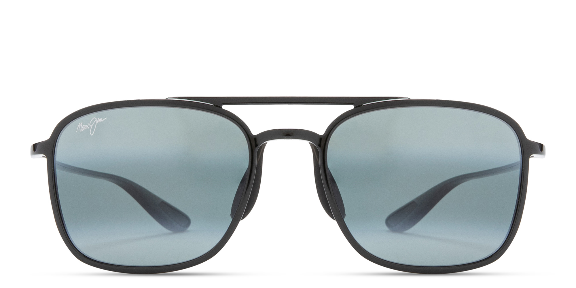 Shop Maui Jim Keokea Unisex Aviator Sunglasses in Black online.
