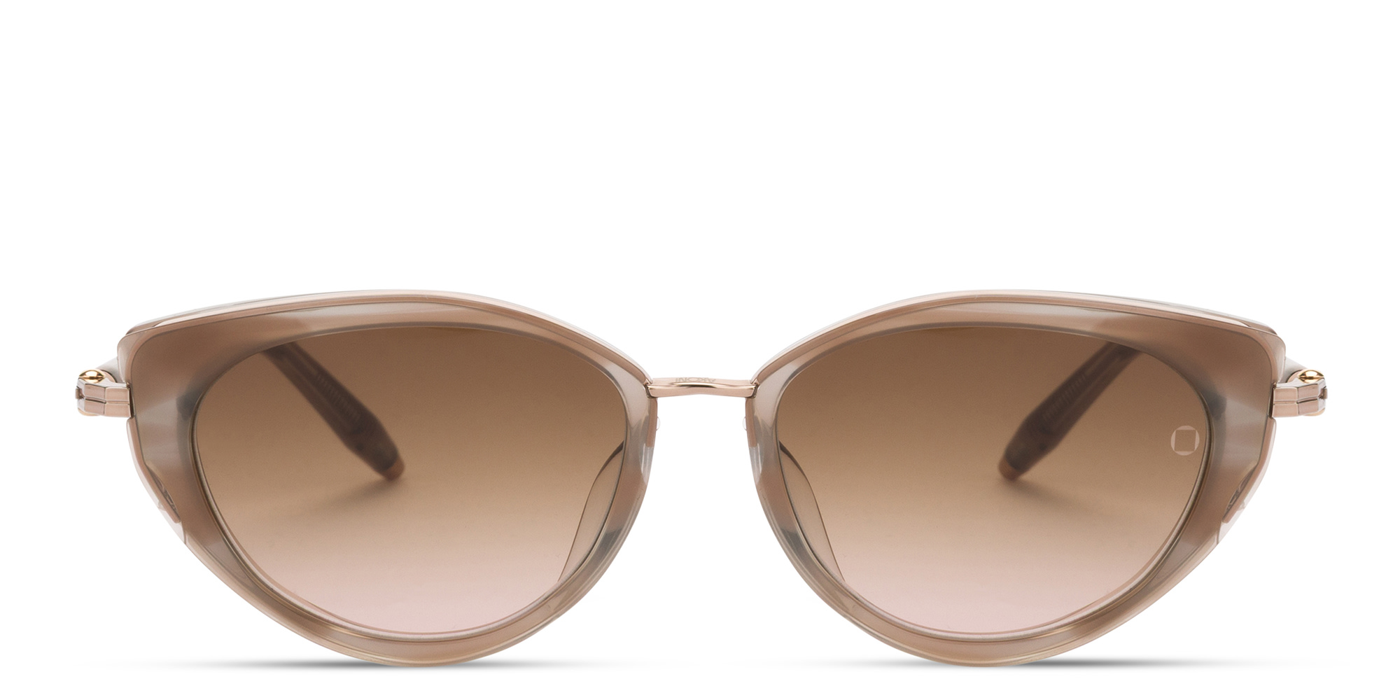 Shop AKONI Athena Cat Eye Sunglasses in Pink online.