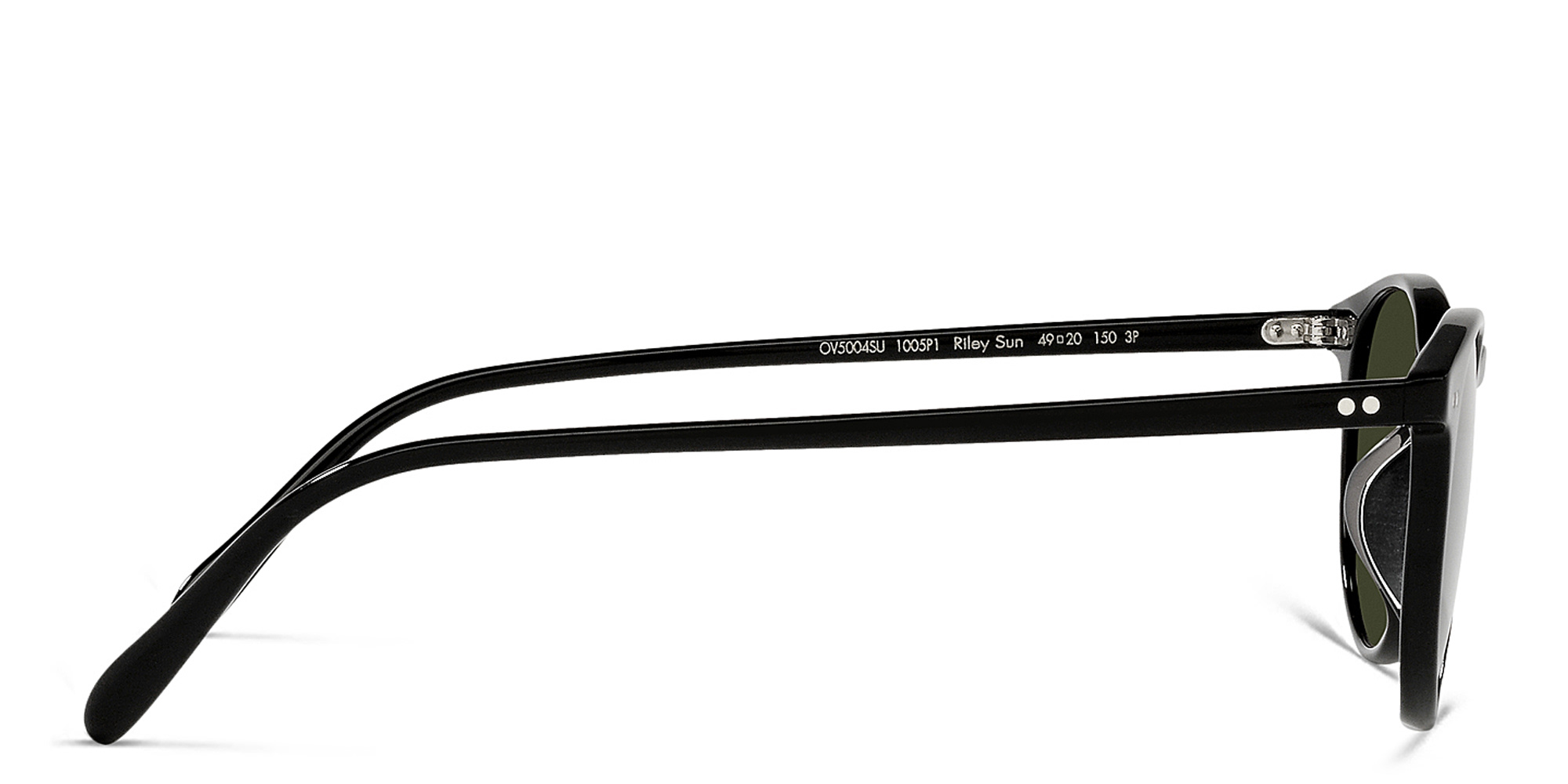 Shop OLIVER PEOPLES Unisex Panthos Sunglasses in Black online.