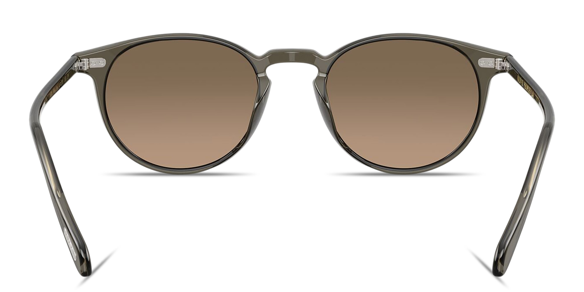 Shop OLIVER PEOPLES Riley Sun Unisex Panthos Sunglasses in Inkwell online.