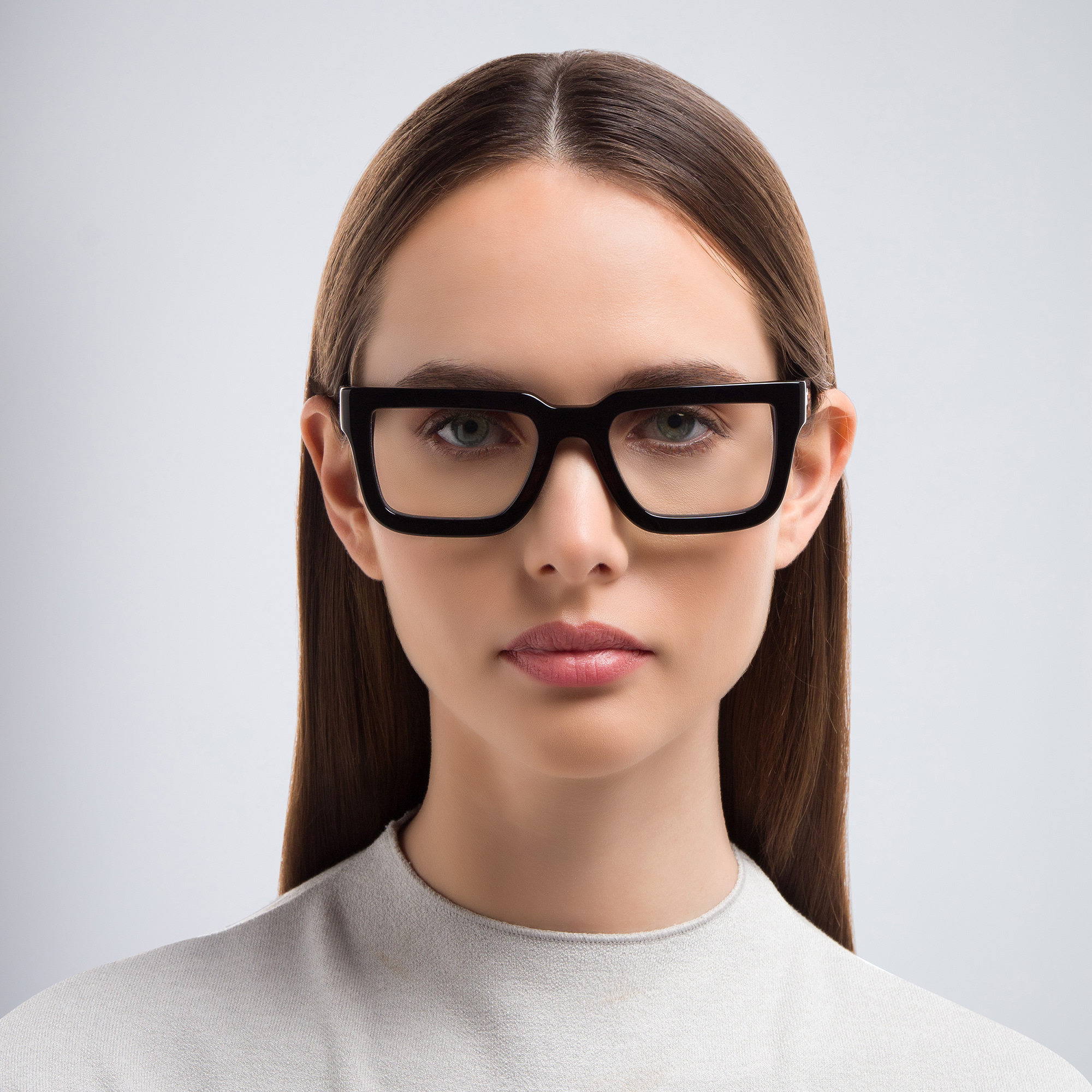 تسوق نظارات طبية مربعة للجنسين أوف وايت بلون أسود أونلاين.