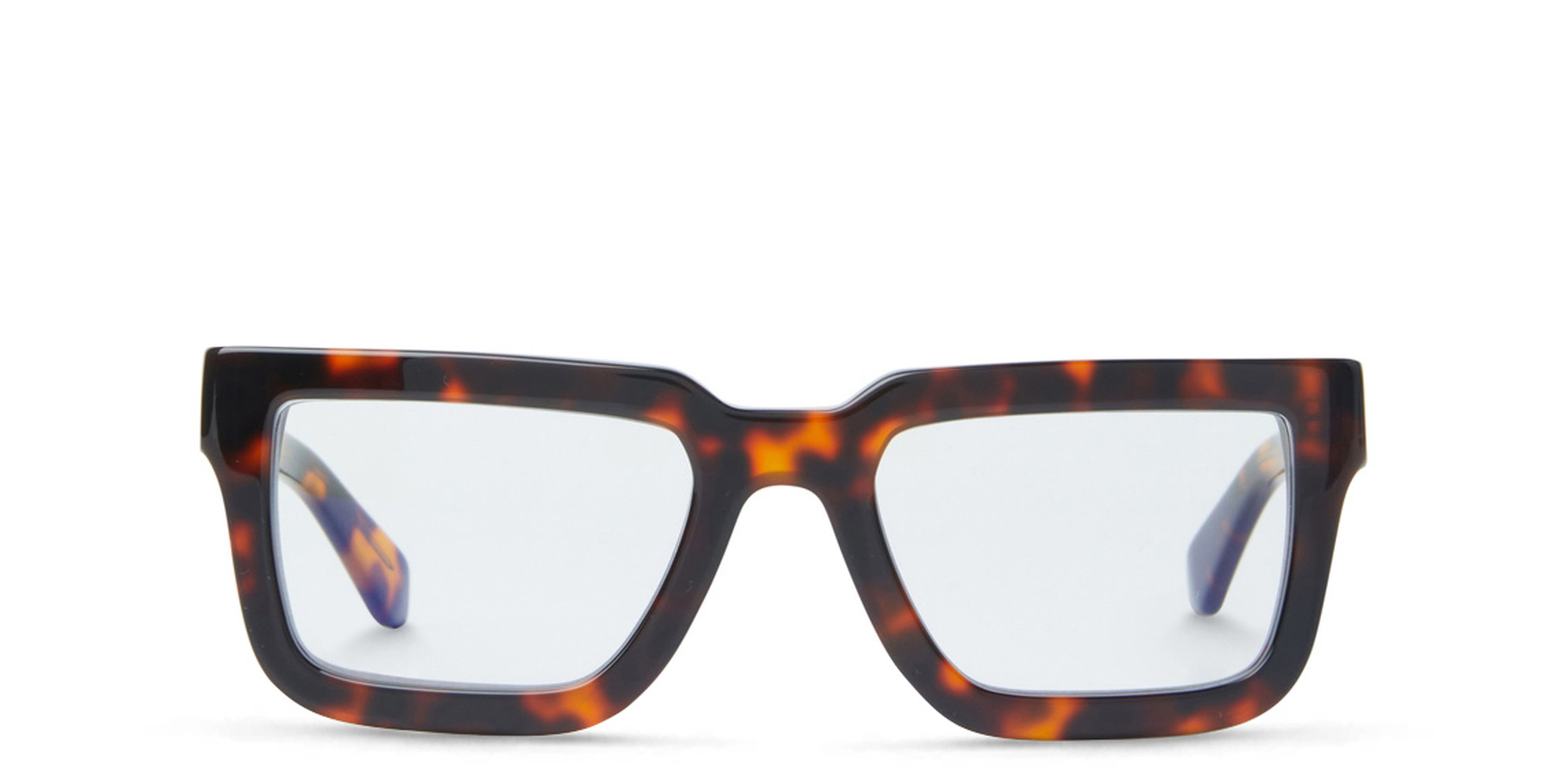 نظارات طبية مربعة للجنسين من أوف وايت بلون مموه - صورة المنتج 1