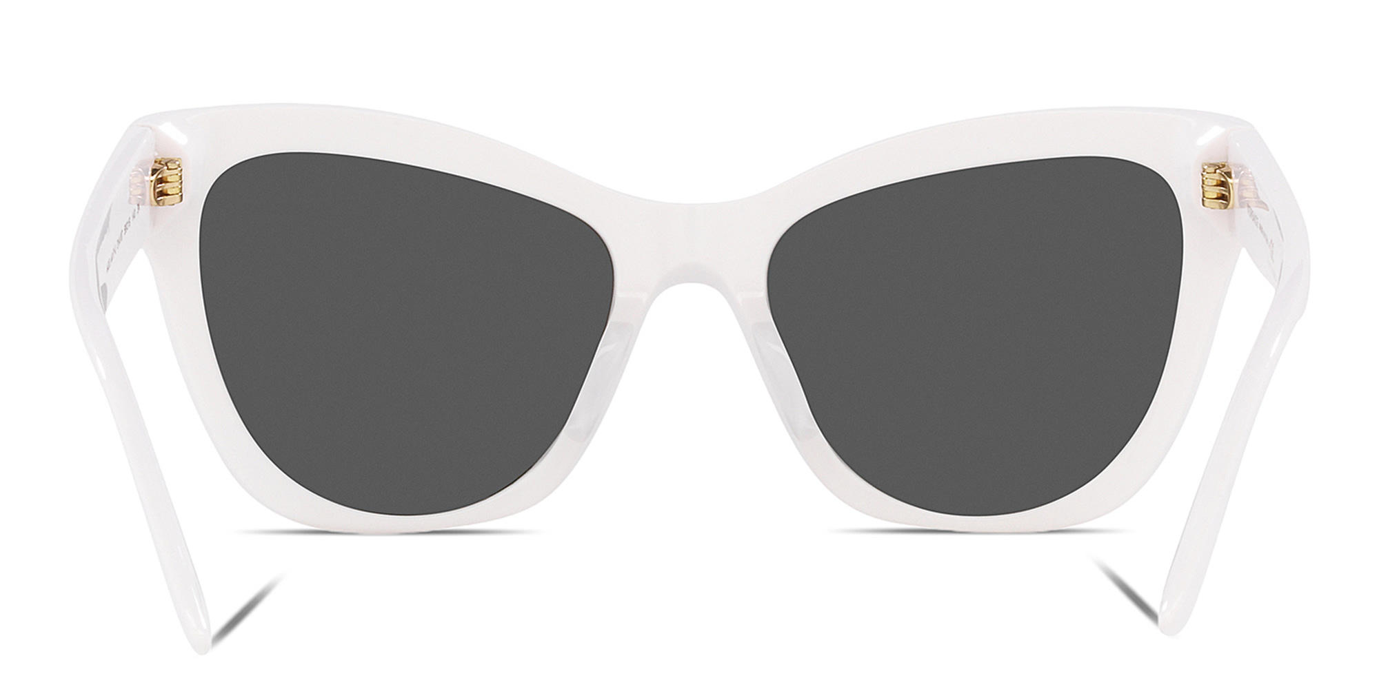 VERSACE Cat-Eye Sunglasses in White – Product Photo 4