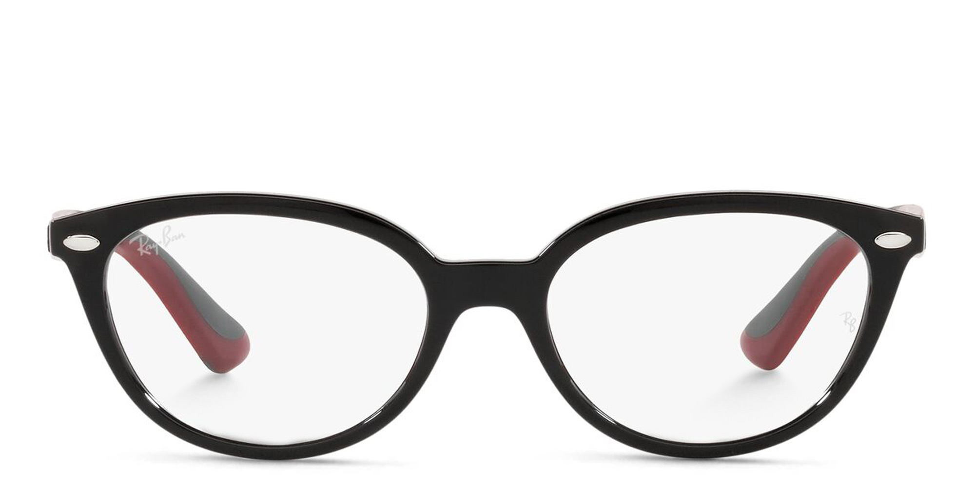 Ray-Ban Junior Cat Eye Eyeglasses in Black – Product Photo 1