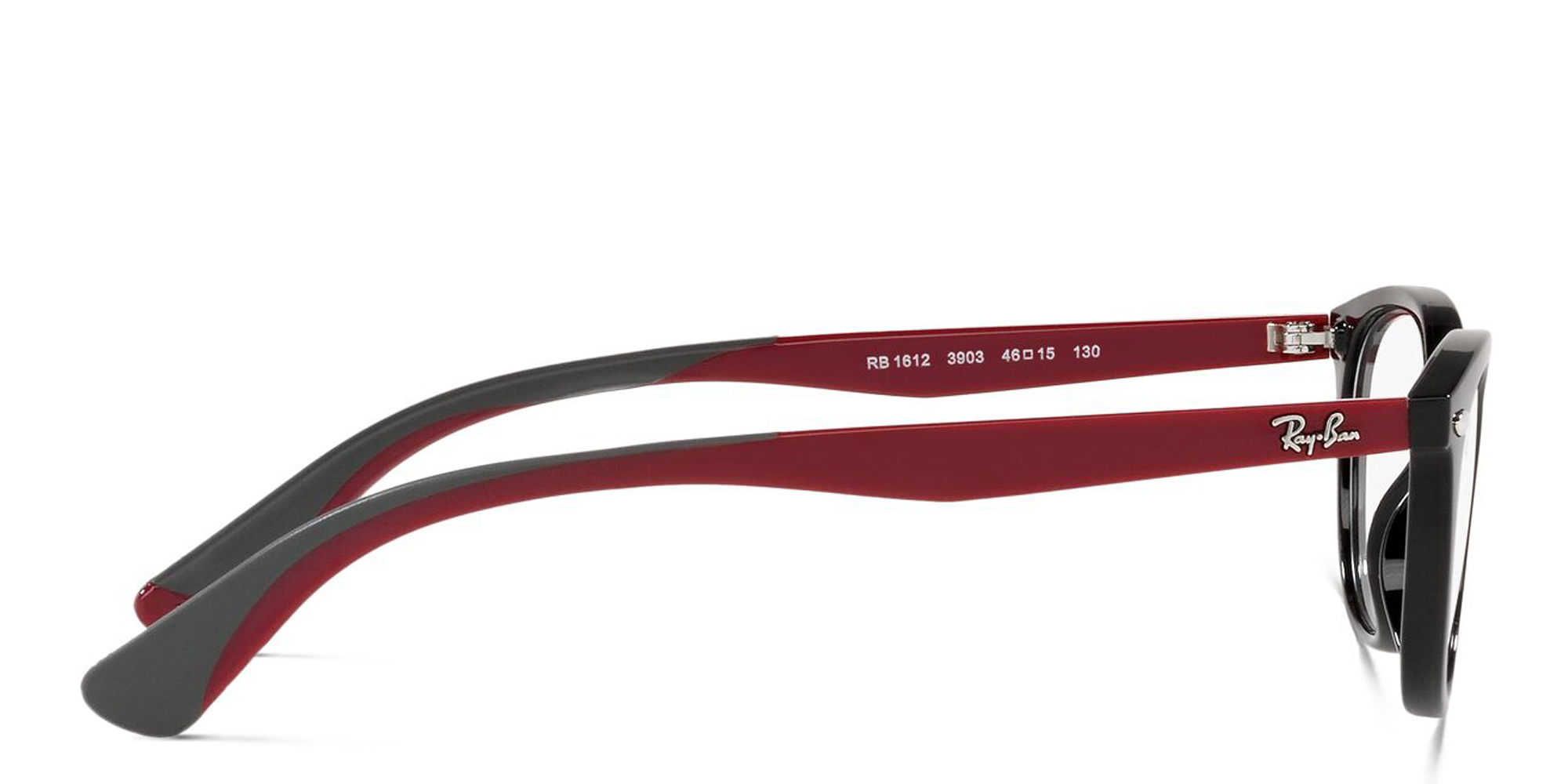 Ray-Ban Junior Cat Eye Eyeglasses in Black – Product Photo 3