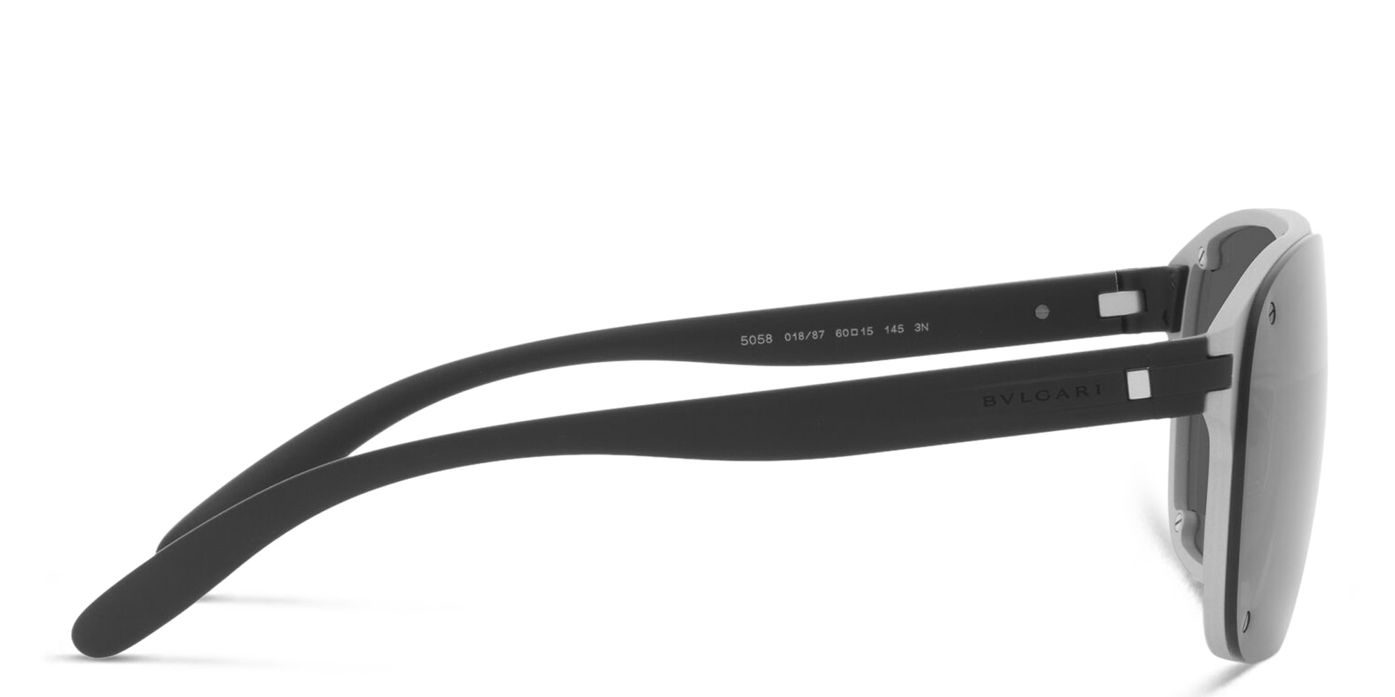 BVLGARI Aviator Sunglasses in Silver – Product Photo 3