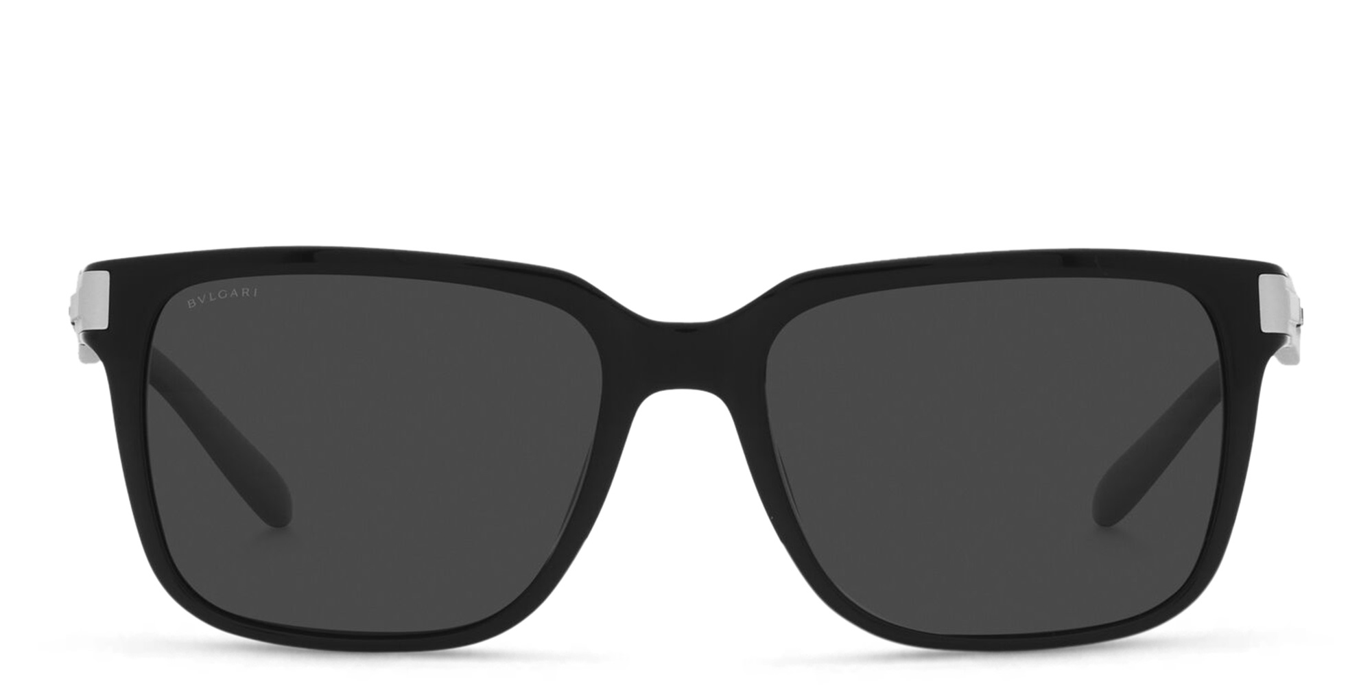 BVLGARI Rectangle Sunglasses in Black – Product Photo 1