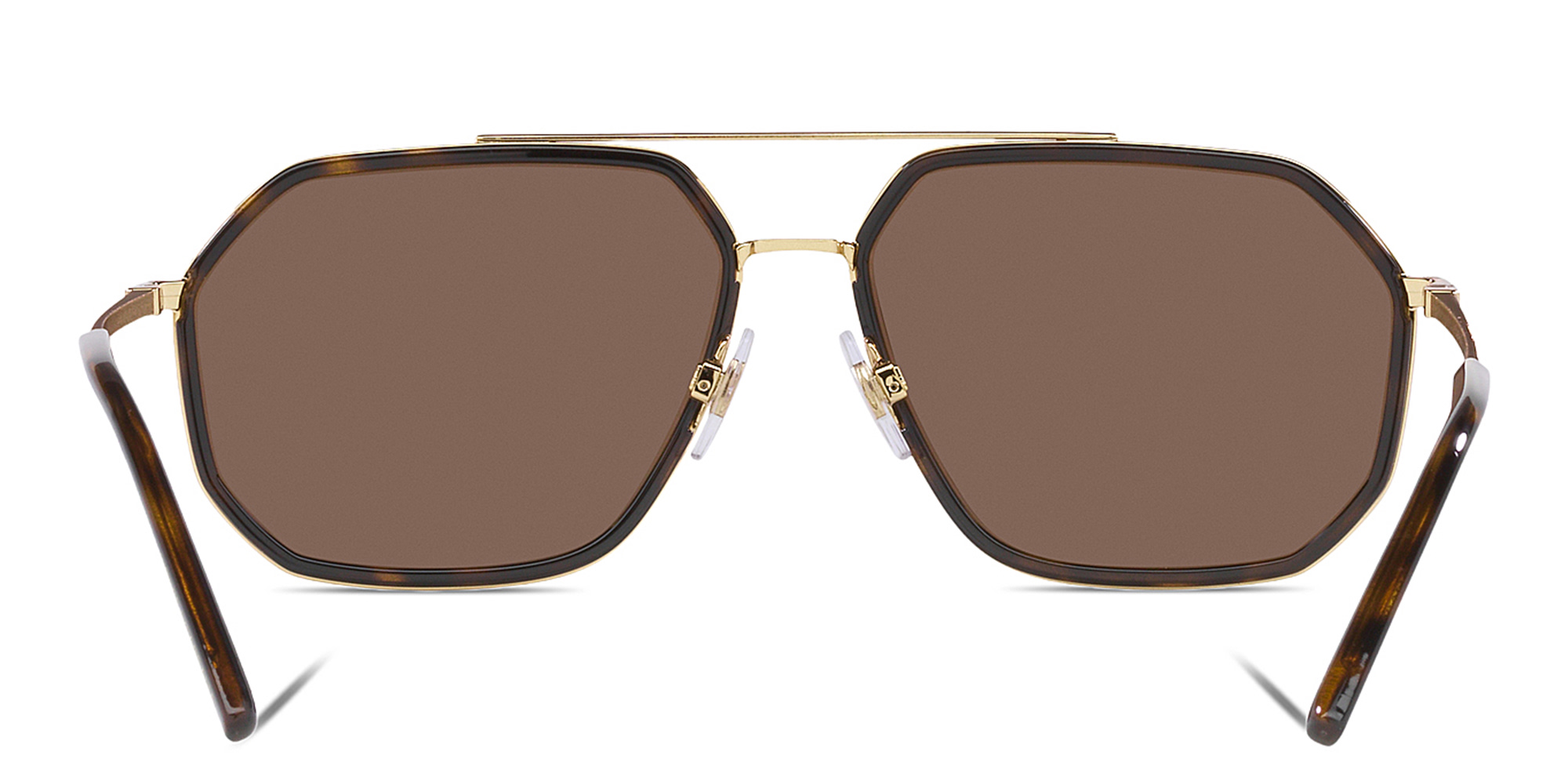 Dolce and gabbana hexagon aviator Dolce&Gabbana DG2285 02/81 Polarised Sunglasses - US main image 3