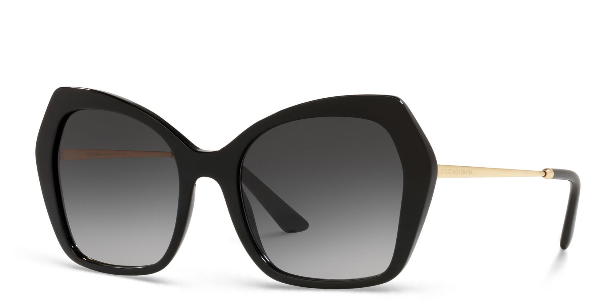 Dolce & Gabbana Butterfly Sunglasses in Black – Product Photo 2