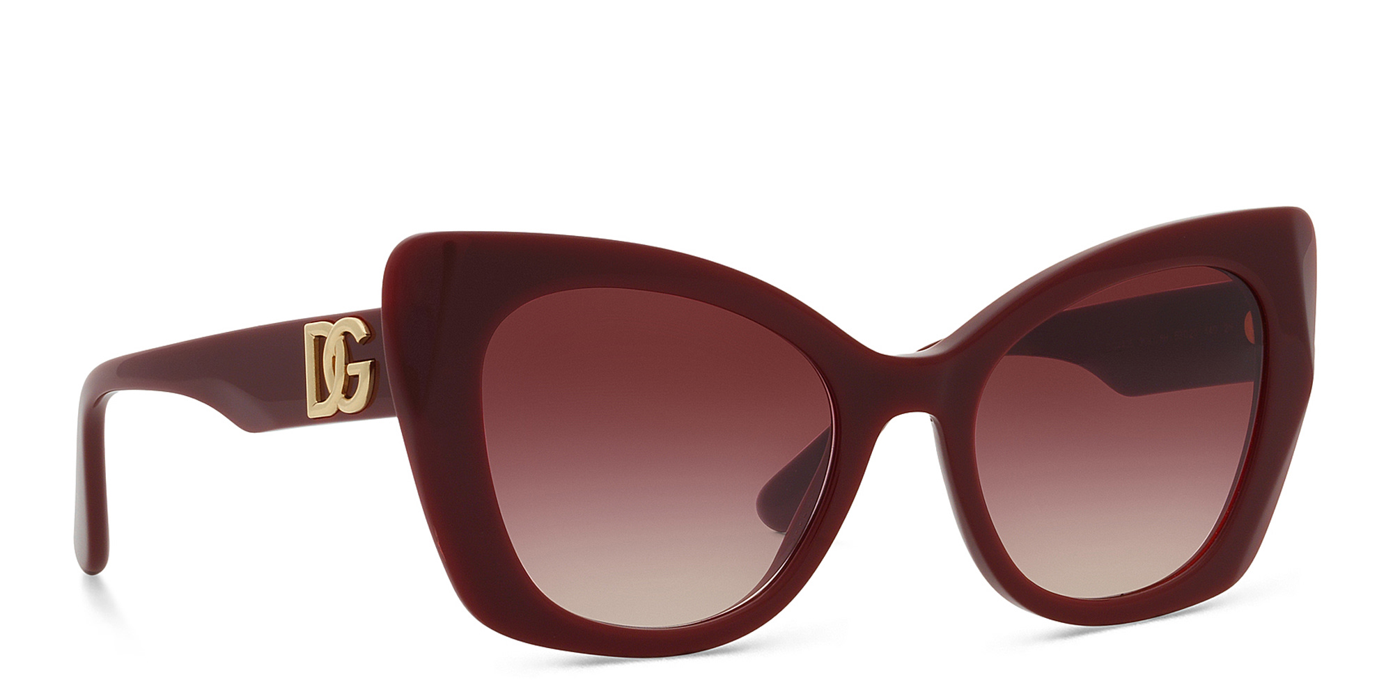 Dolce & Gabbana Cat-Eye Sunglasses in Bordeaux – Product Photo 1