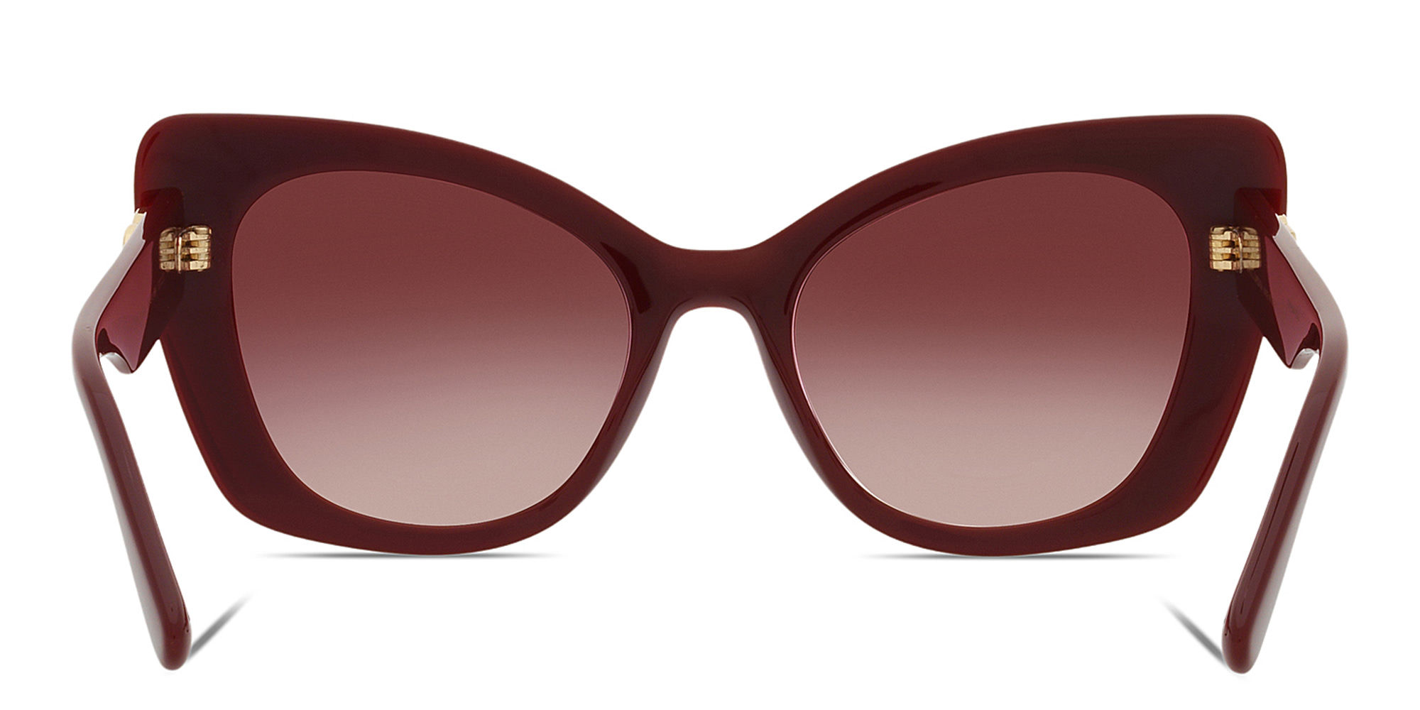 Dolce & Gabbana Cat-Eye Sunglasses in Bordeaux – Product Photo 4
