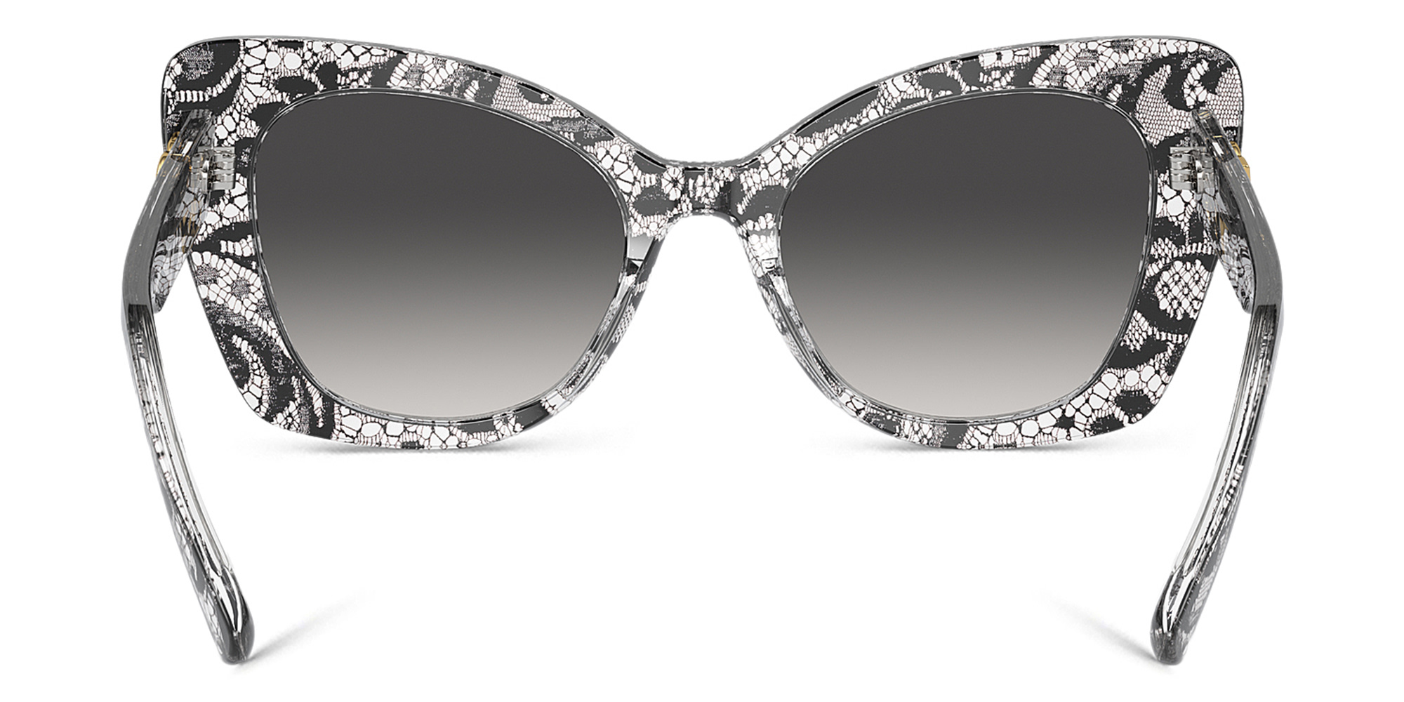 Dolce & Gabbana Butterfly Sunglasses in Black Lace – Product Photo 4