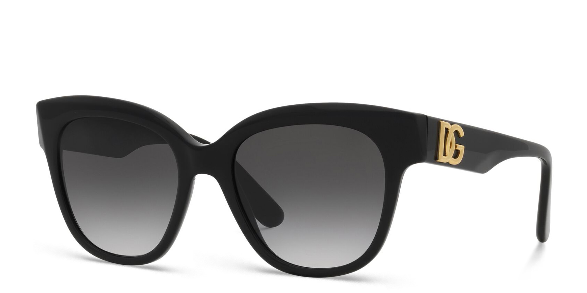 Dolce & Gabbana Cat Eye Sunglasses in Black – Product Photo 2