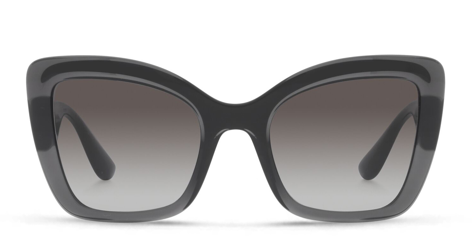 Shop Dolce & Gabbana Cat Eye Sunglasses in Black online.