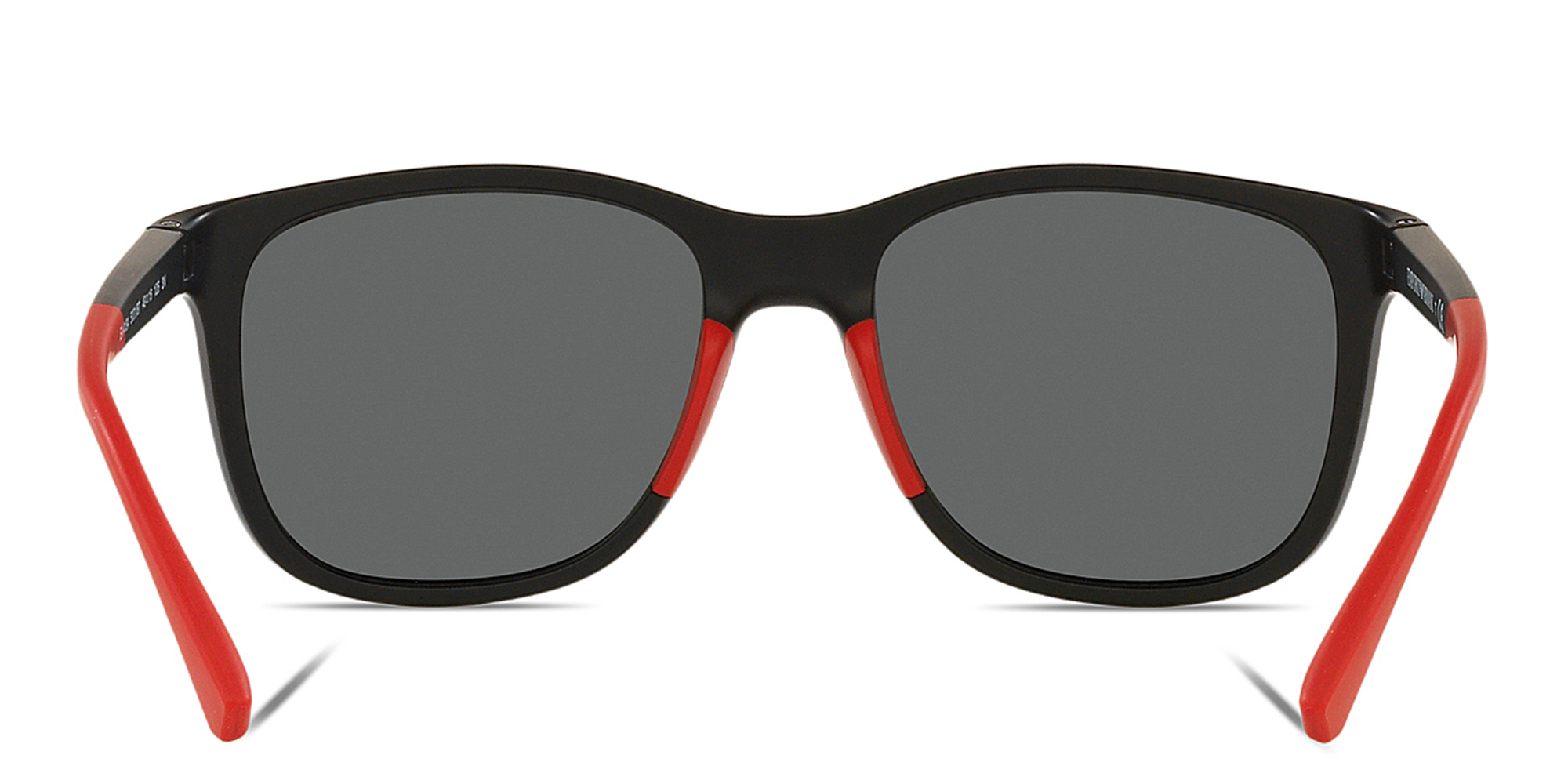 Emporio Armani Kids Square Sunglasses in Matte Black – Product Photo 4