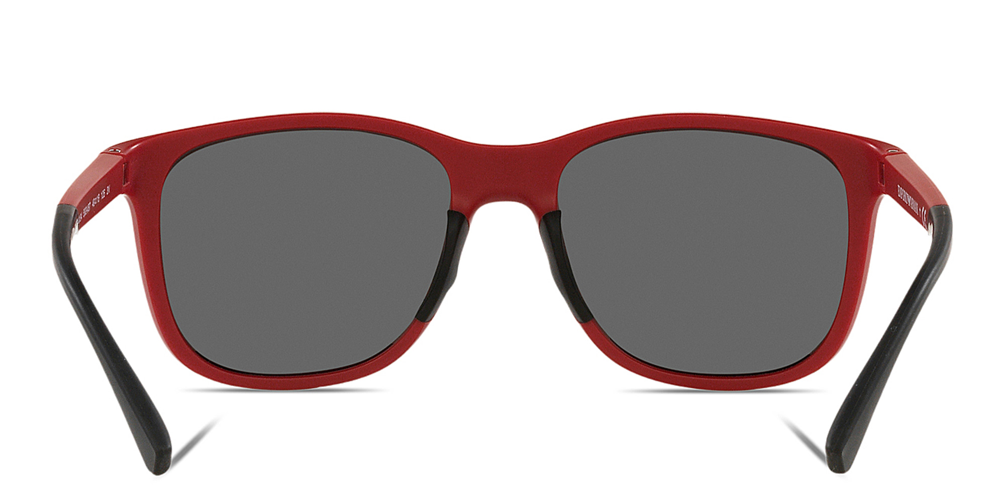 Shop Emporio Armani Kids Square Sunglasses in Matte Red online.