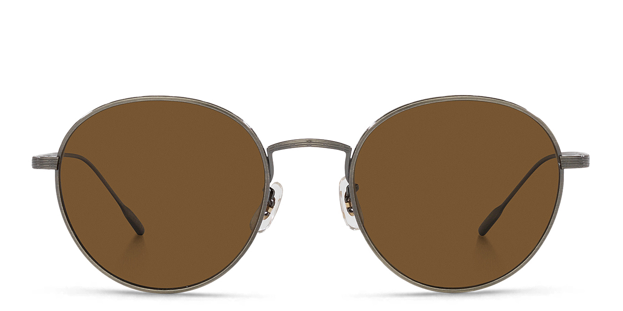 OLIVER PEOPLES Unisex Panthos Sunglasses in Antique Pewter – Product Photo 1