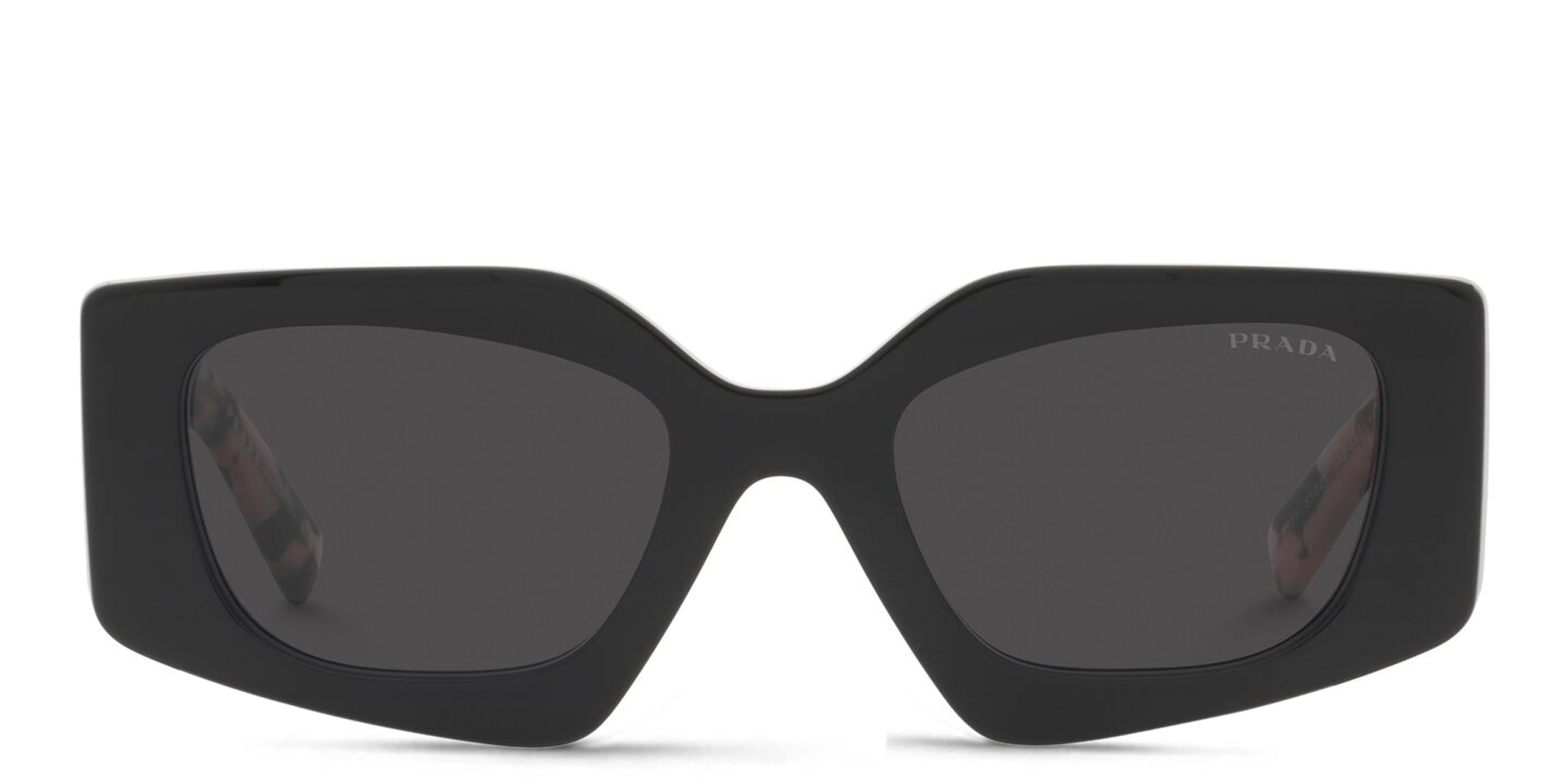 PRADA Irregular Sunglasses in Black – Product Photo 1