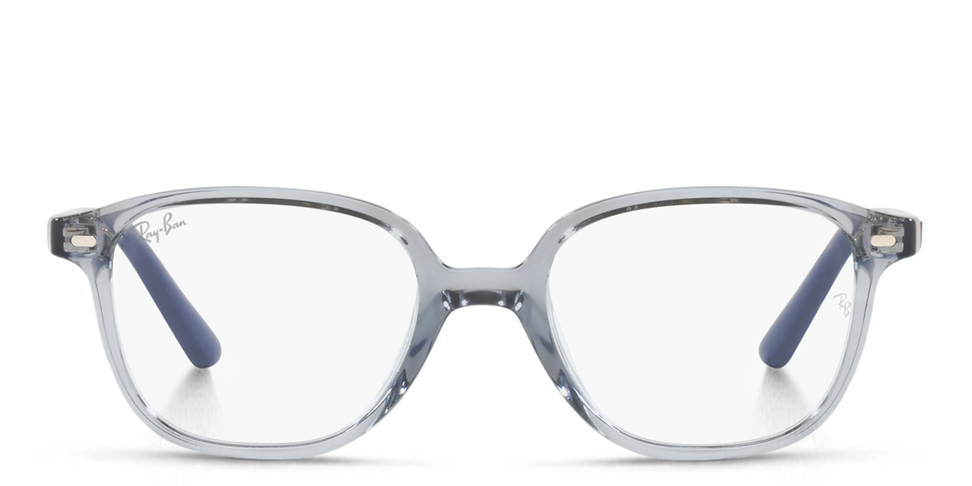 Shop Ray-Ban Junior Kids Square Eyeglasses in Blue online.