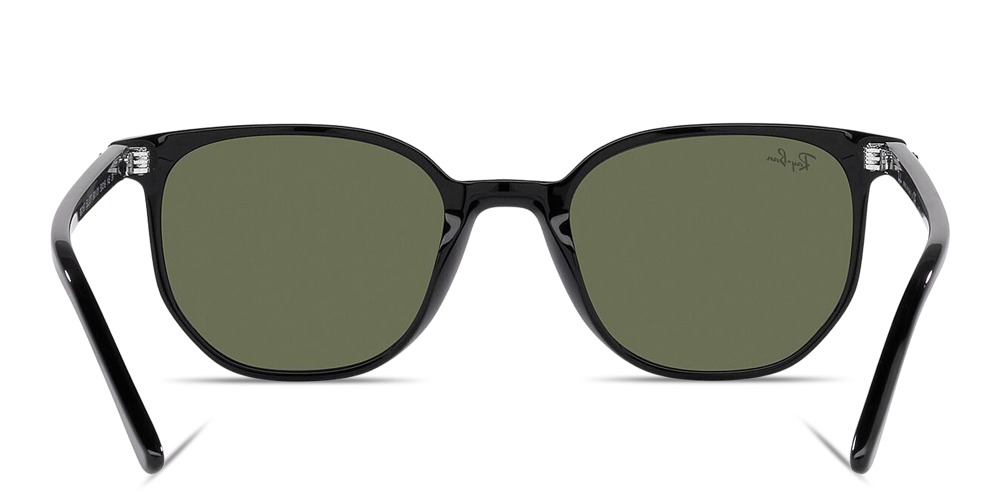 Shop Ray-Ban Elliot Unisex Square Sunglasses in Black online.