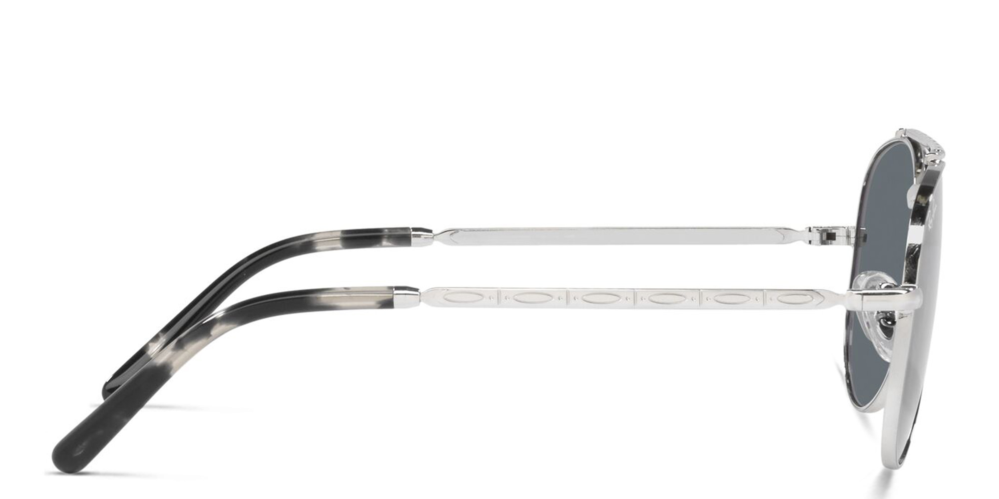 Ray-Ban Unisex Wide Pilot Sunglasses in Silver – Product Photo 3