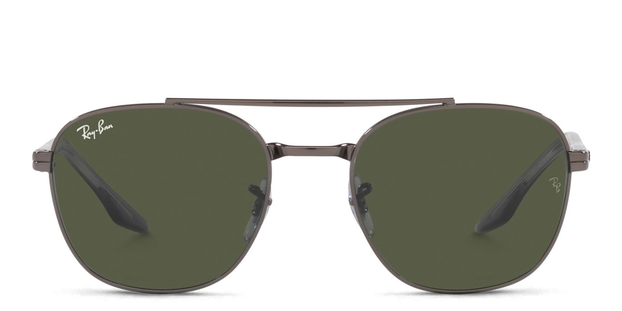 Shop Ray-Ban Unisex Square Sunglasses in Gunmetal online.