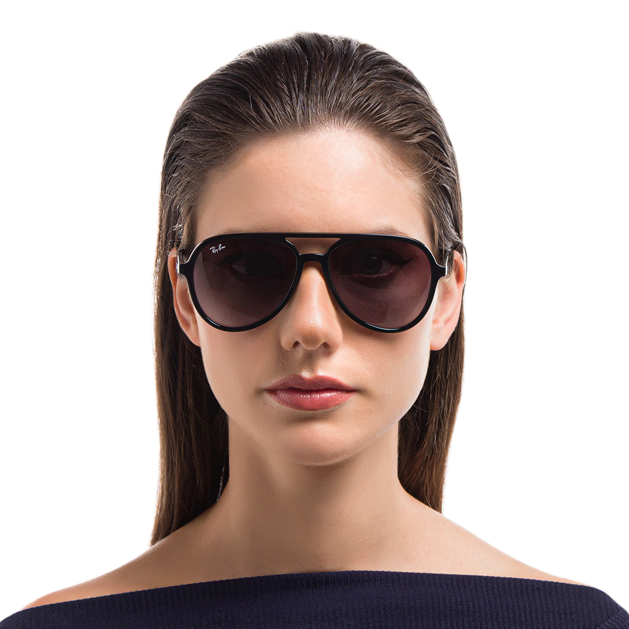 Ray-Ban Unisex Pilot Sunglasses in Black – Product Photo 5