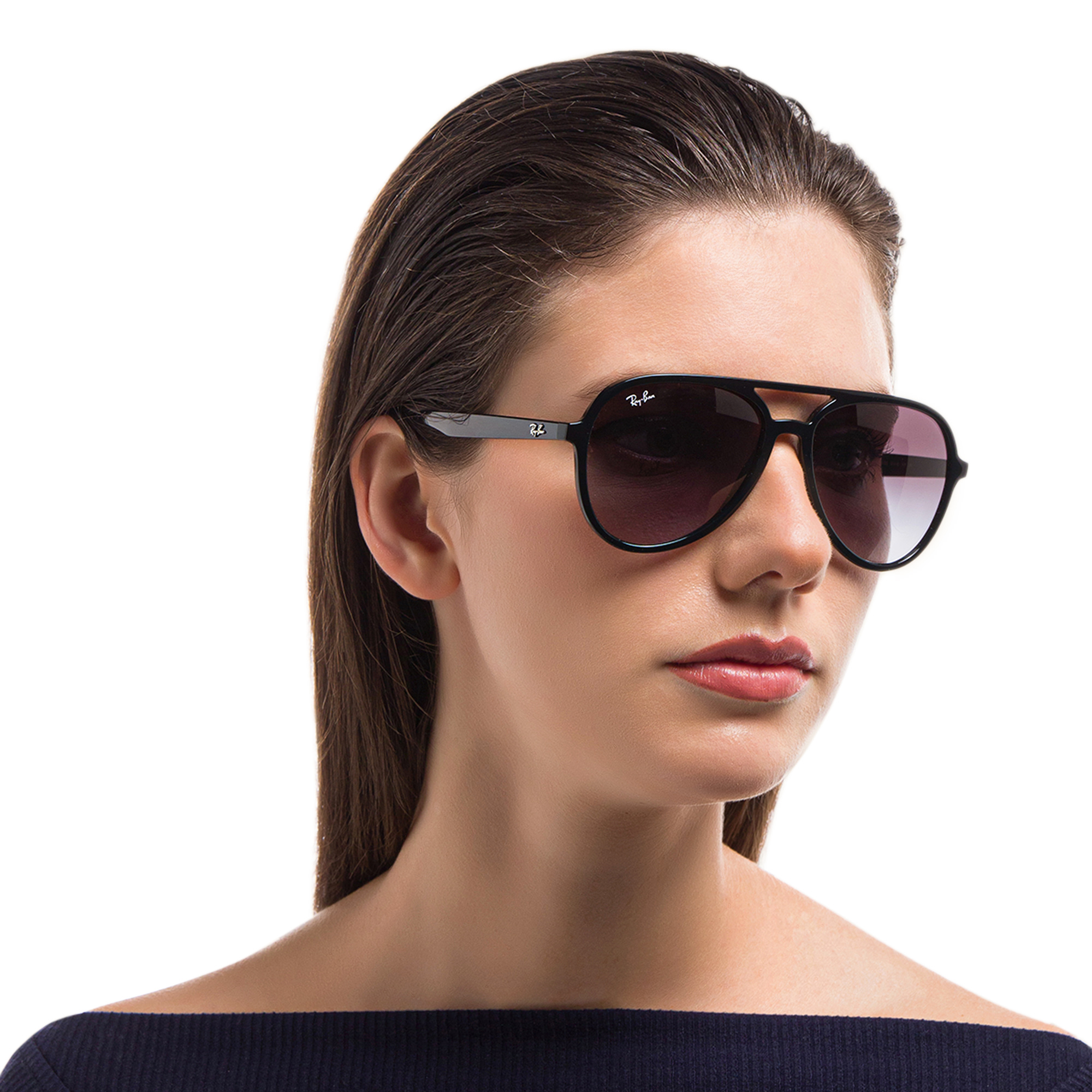 Ray-Ban Unisex Pilot Sunglasses in Black – Product Photo 6