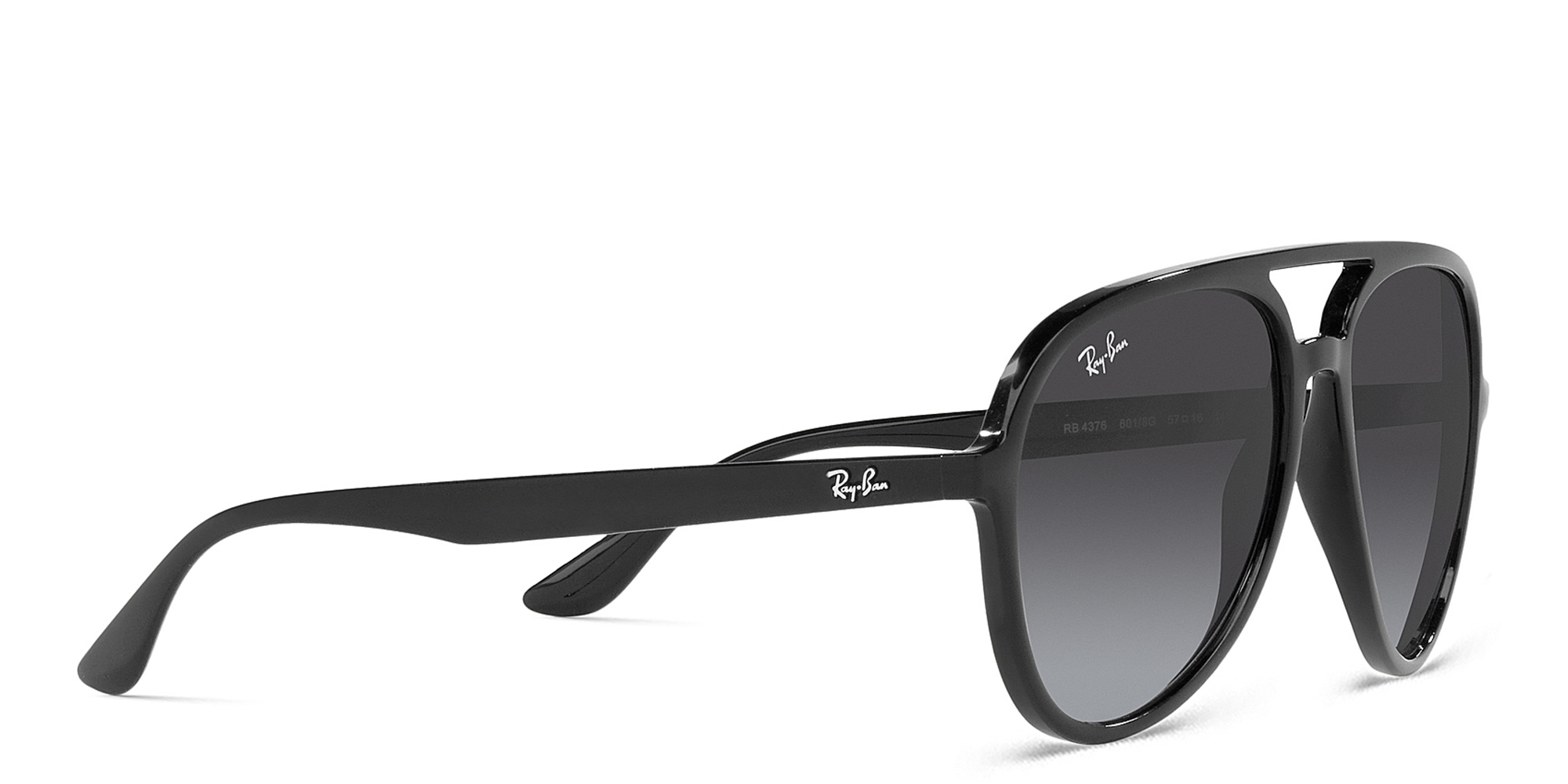Ray-Ban Unisex Pilot Sunglasses in Black – Product Photo 4