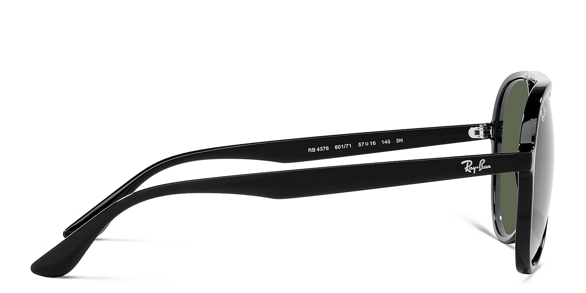 Ray-Ban Unisex Pilot Sunglasses in Black – Product Photo 3