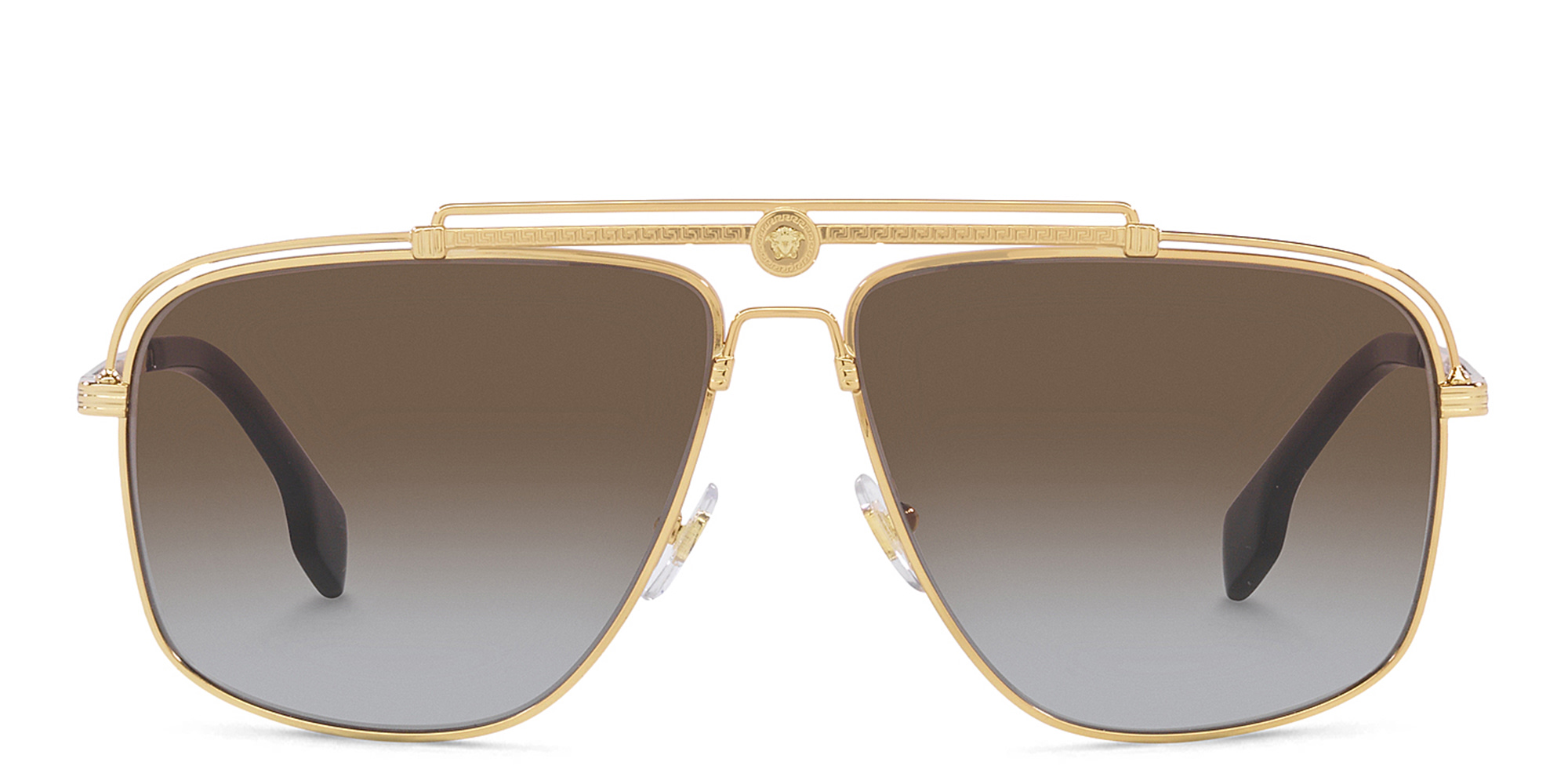 VERSACE Aviator Sunglasses in Gold – Product Photo 1