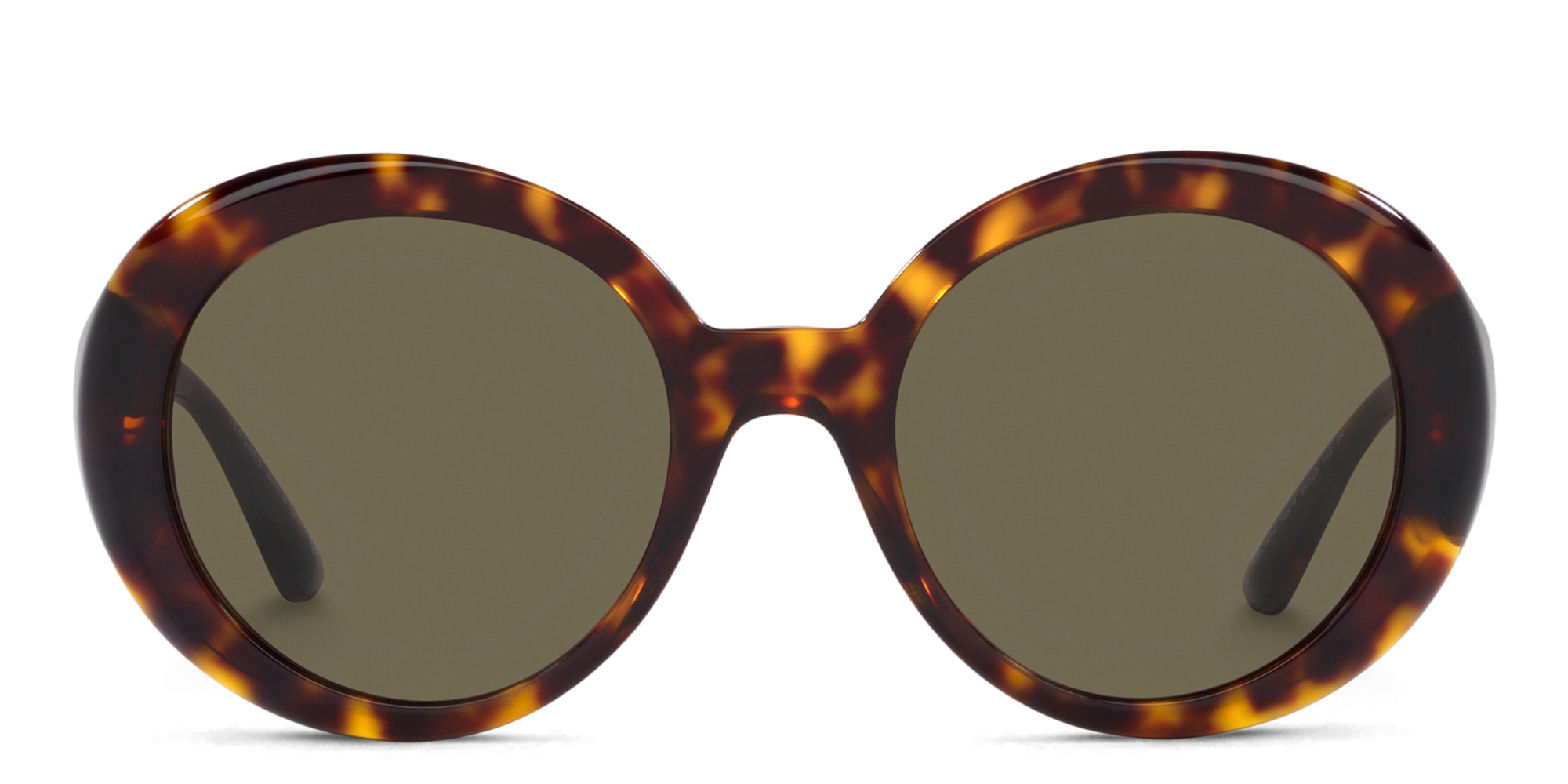 نظارات شمسية دائرية من فيرزاتشي بلون مموه - صورة المنتج 1