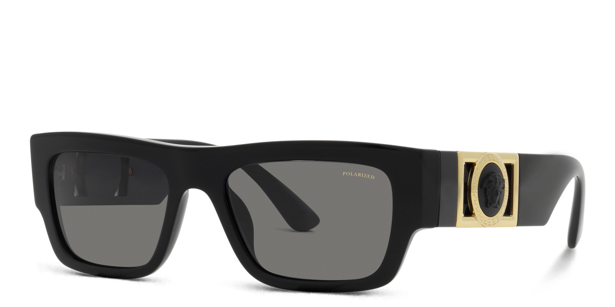 Brand New Versace Rectangle Acetate Sunglasses w/ Medusa Temples Buy VERSACE Medusa Rectangle Sunglasses Online | MAGRABi UAE main image 2